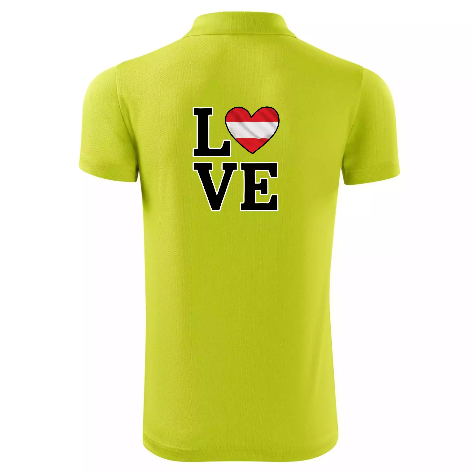 Love Rakouská vlajka