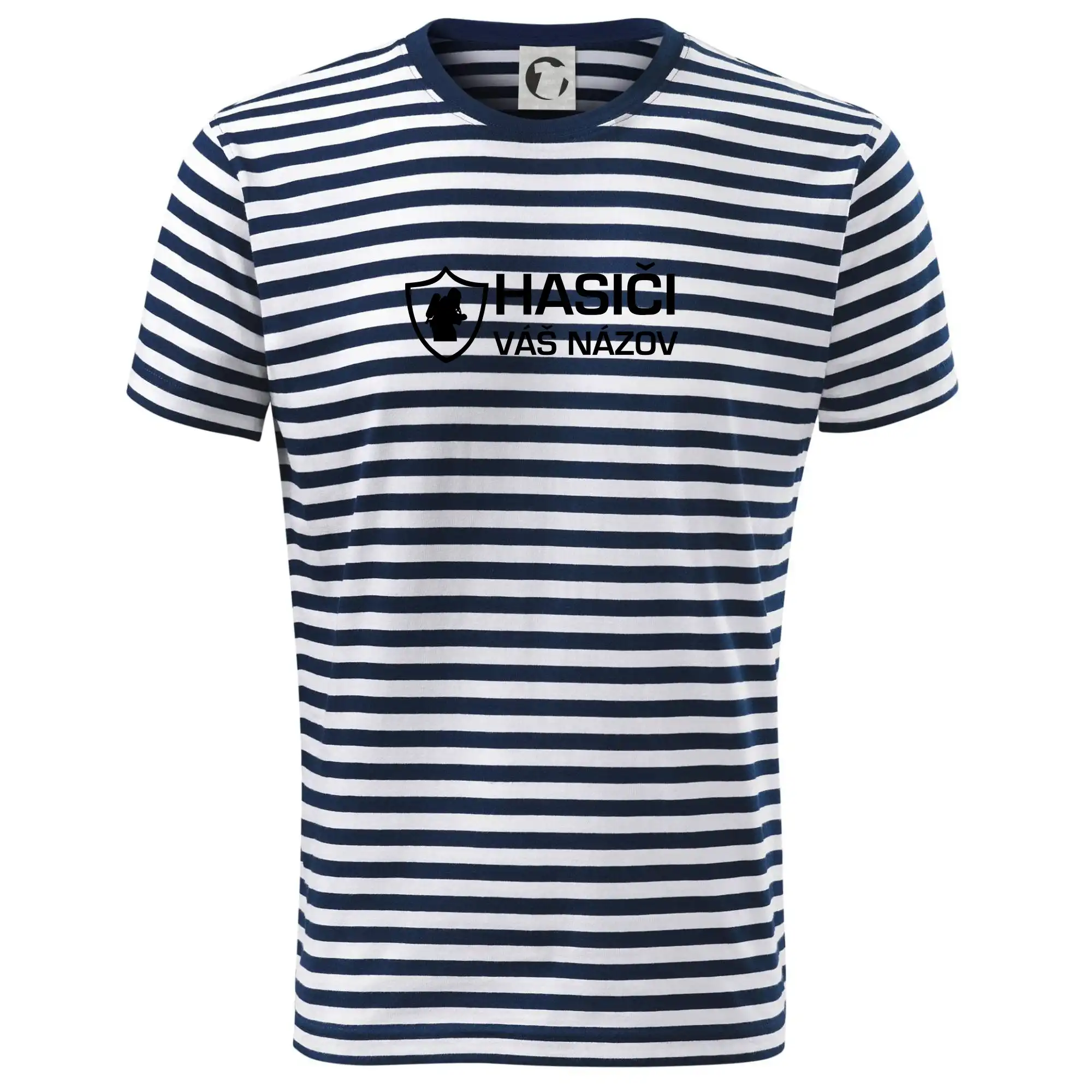 Originálne tričká pre hasičov - Hasiči emblem - vlastný nápis - Tričko na vodu