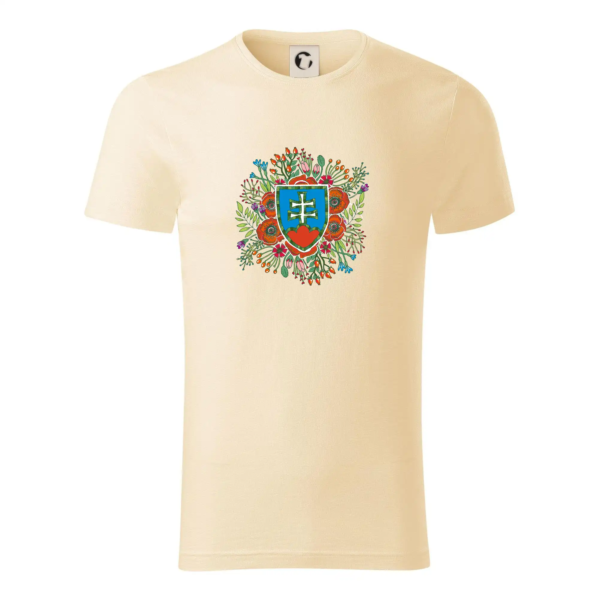 Politické tričká - Rodný môj kraj (Pecka design) - Tričko z organickej bavlny