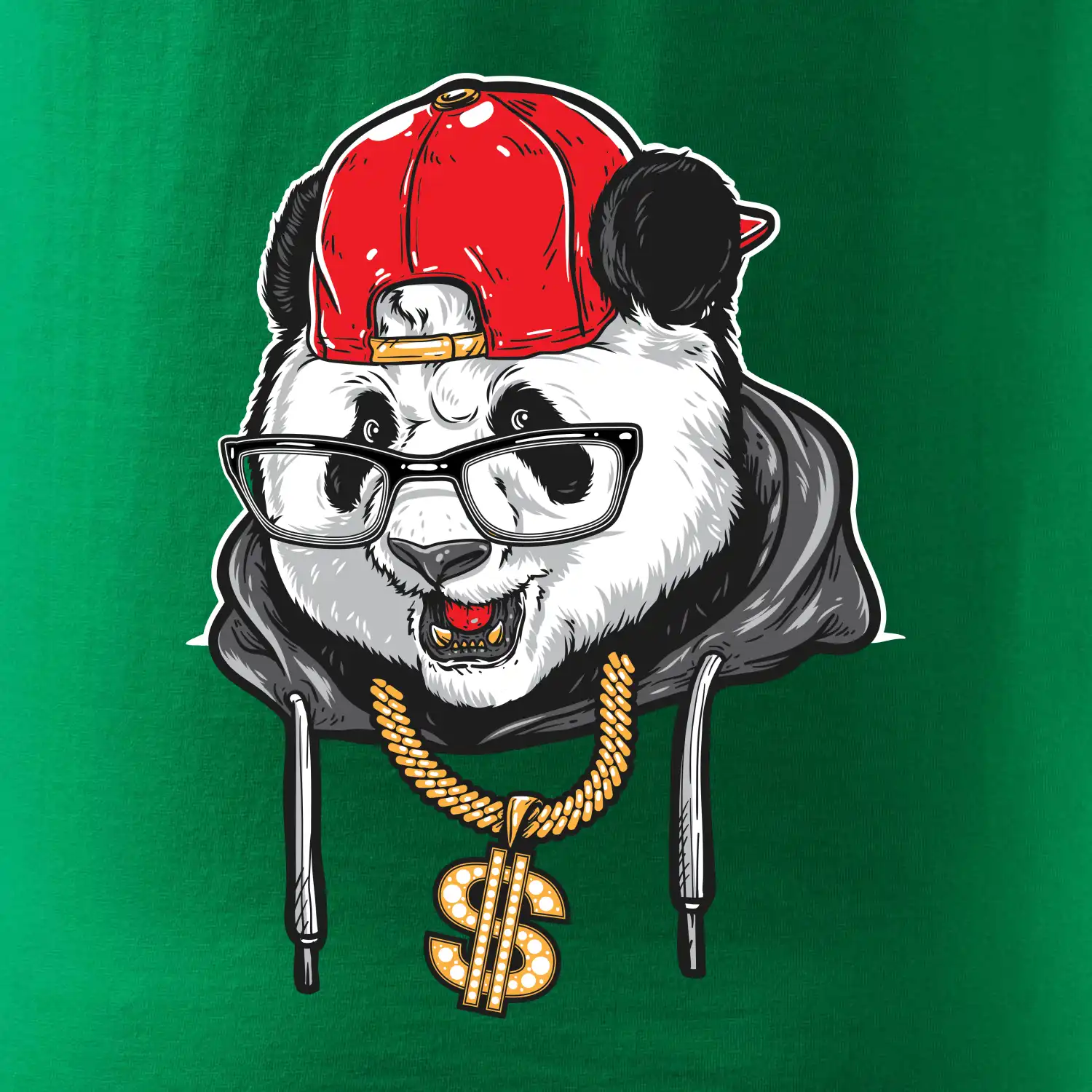 Hip hop panda