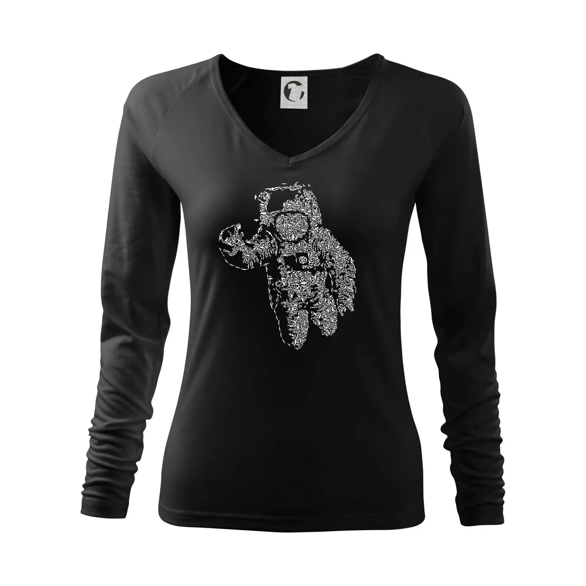 Vesmirne tričká - Flying Astronaut - Tričko dámske Elegance