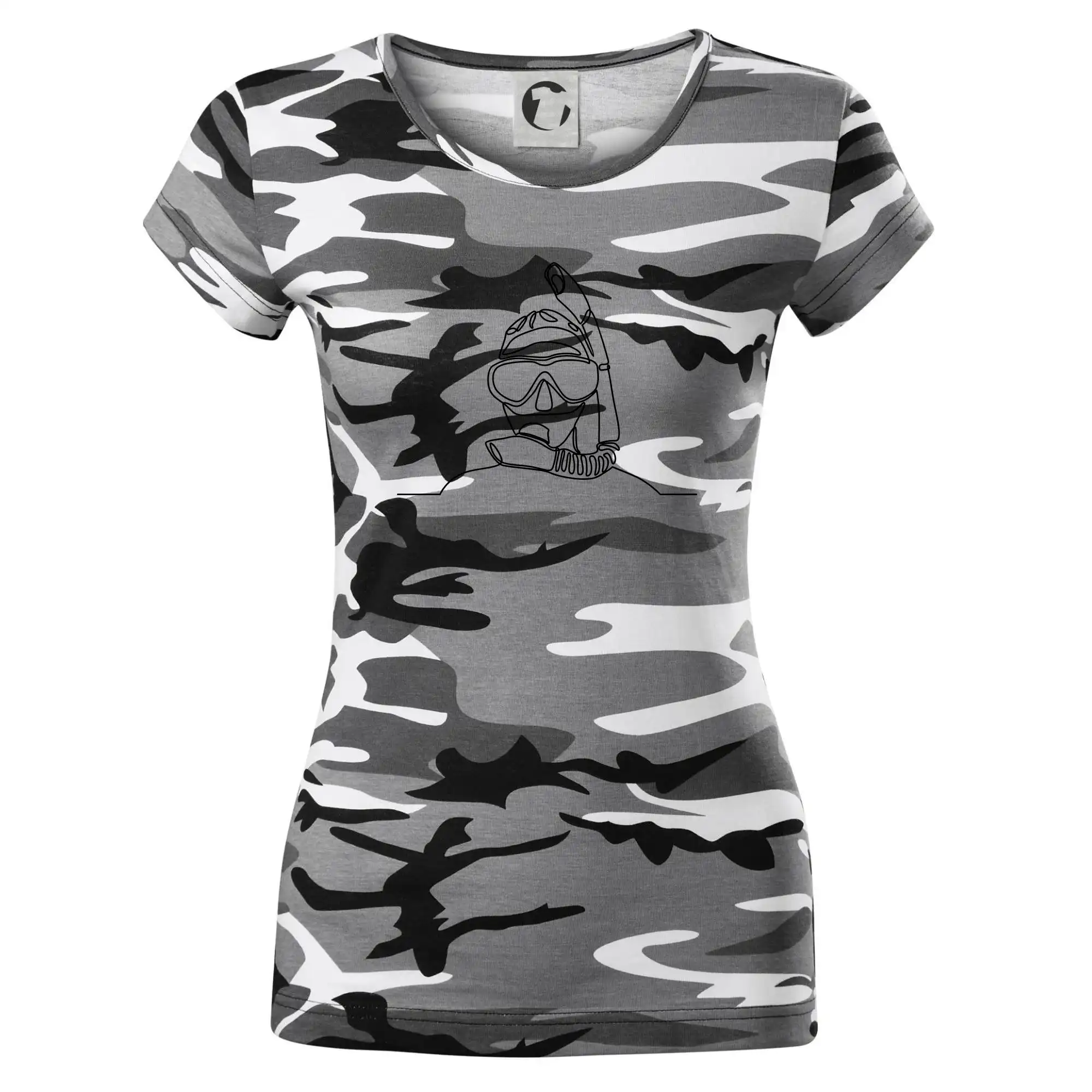 Potápěč jedním tahem