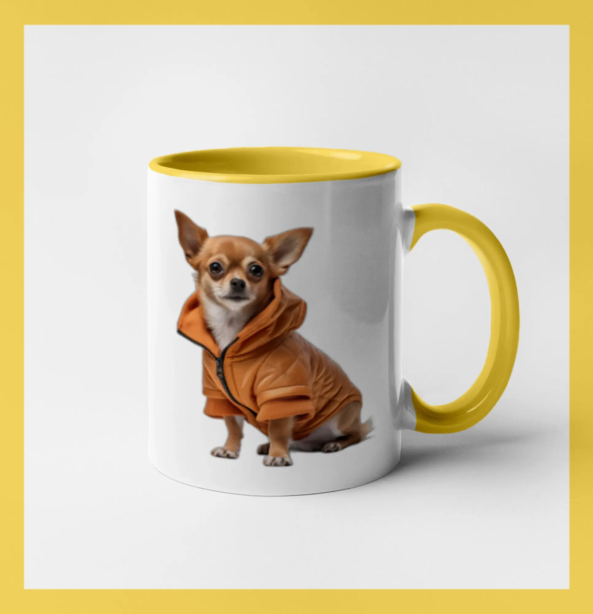 Čivava - Čivava v bunde - Hrnček 