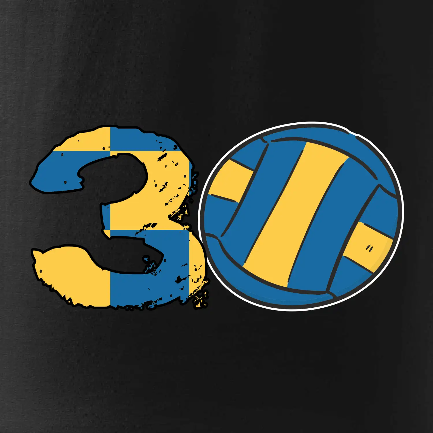 Volejbal kulaté narozeniny 30