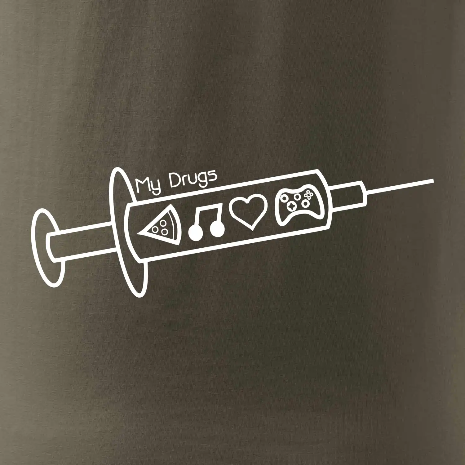My Drugs - jídlo hudba