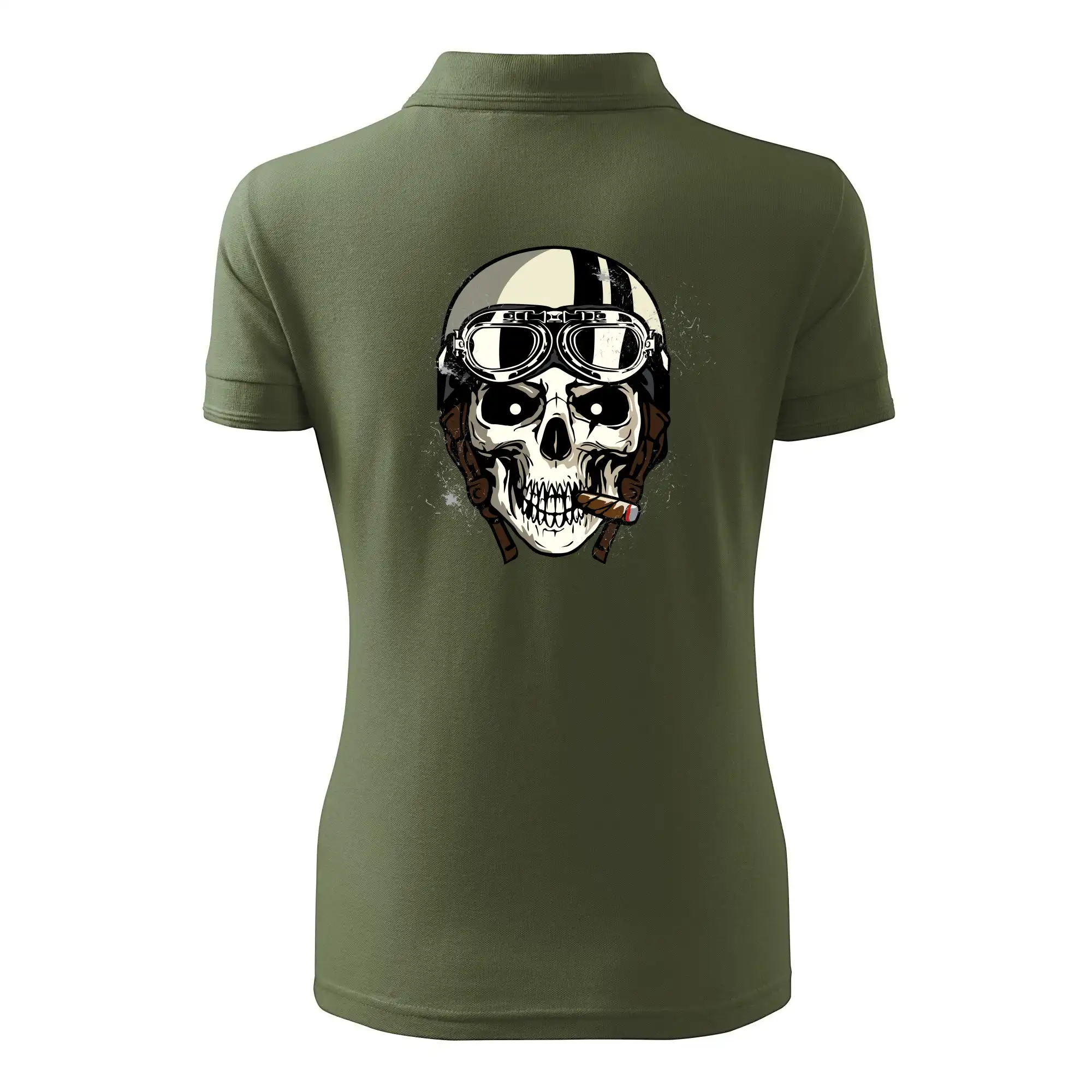 Motorkárska helma a cigara