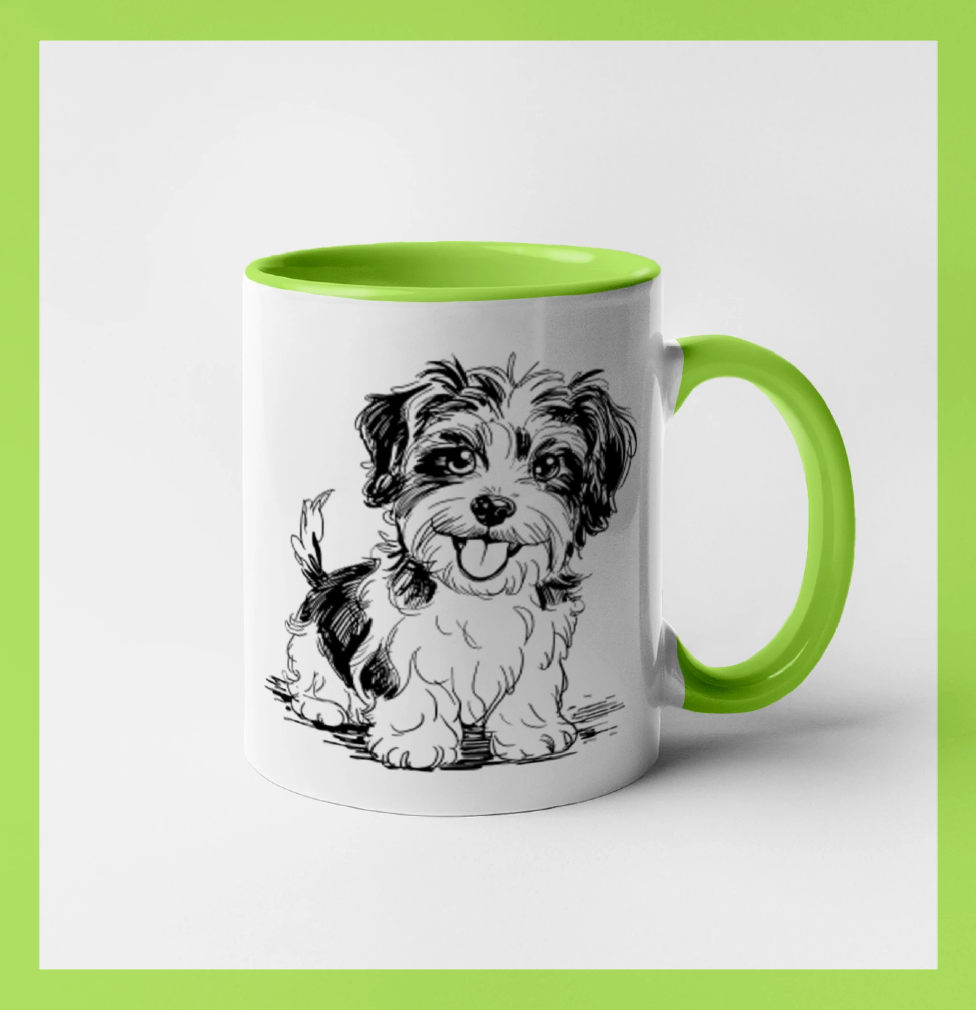 Havanský psík skica