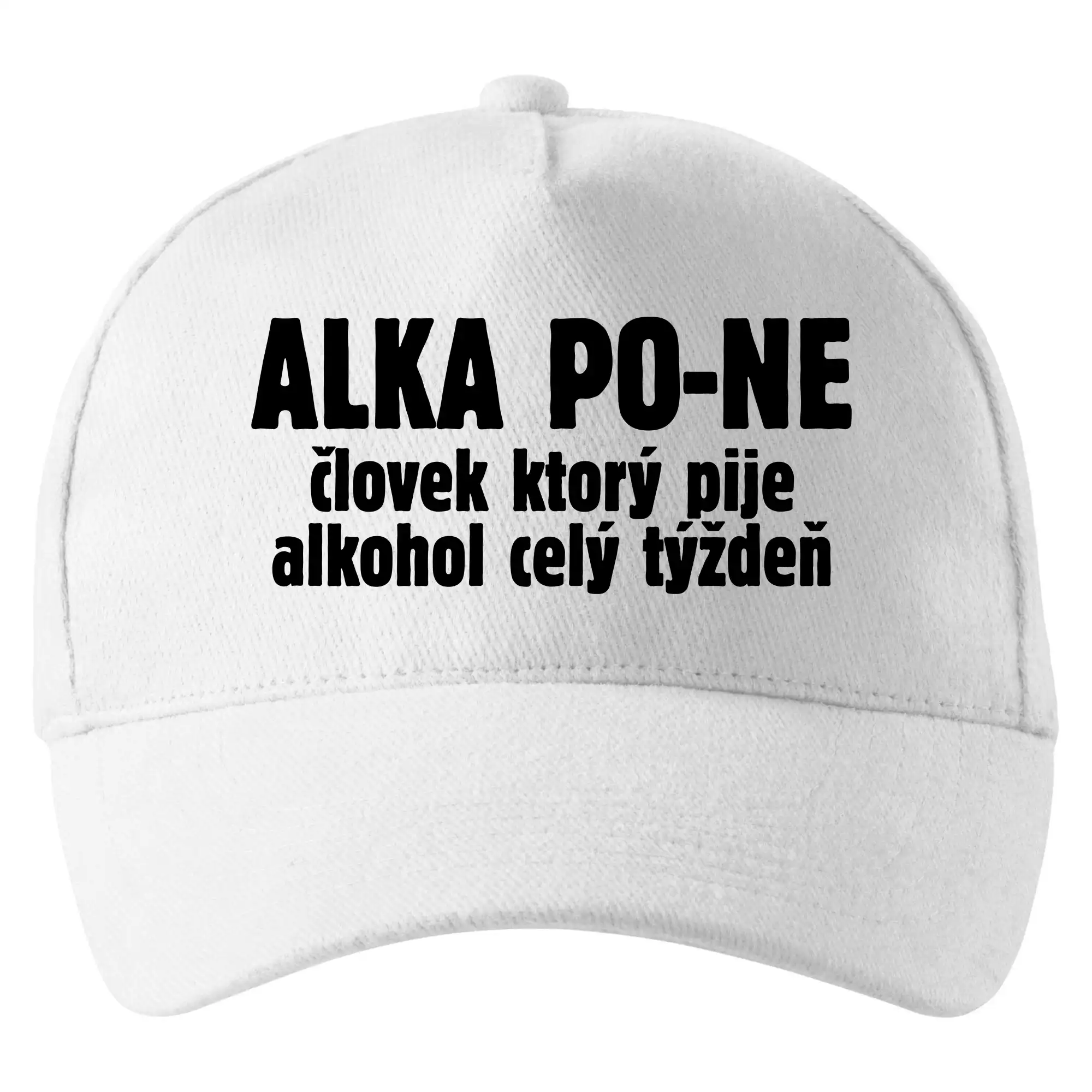 Tričká na párty - Alkapone - Šiltovka so zahnutým šiltom a mosaznou sponou