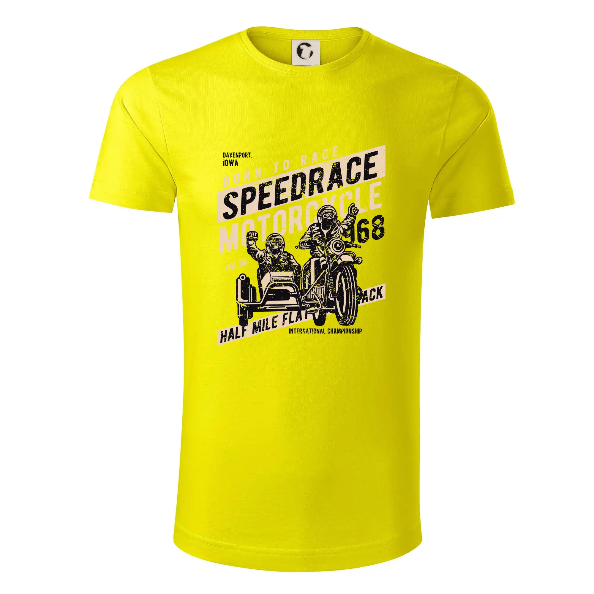 Tričká a mikiny s potlačou motoriek – pre pravých motorkárov - Speedrace - Tričko z organickej bavlny