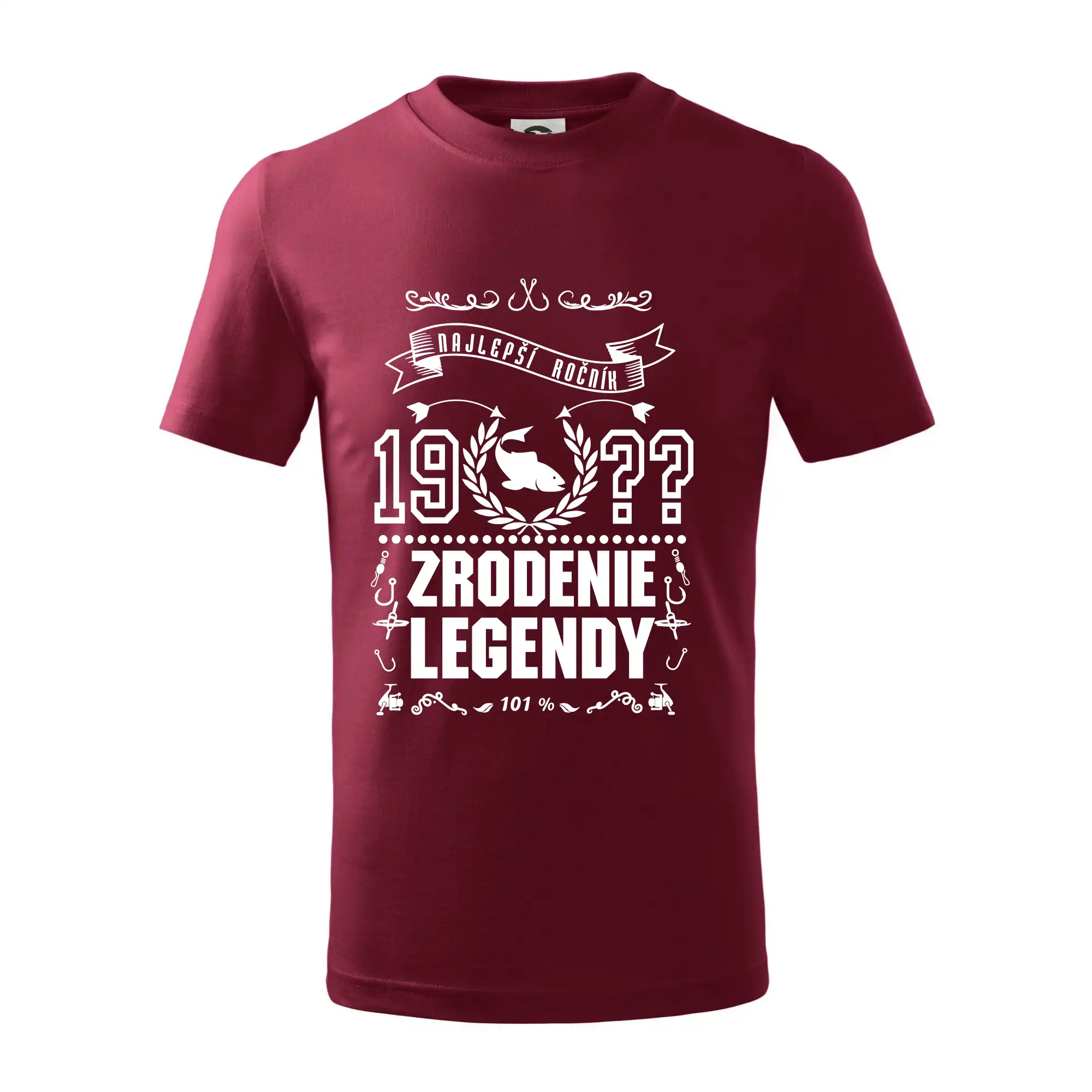 Trička Zrodenie legendy - Zrodenie legendy - pre rybárov - Tričko detské bavlnené