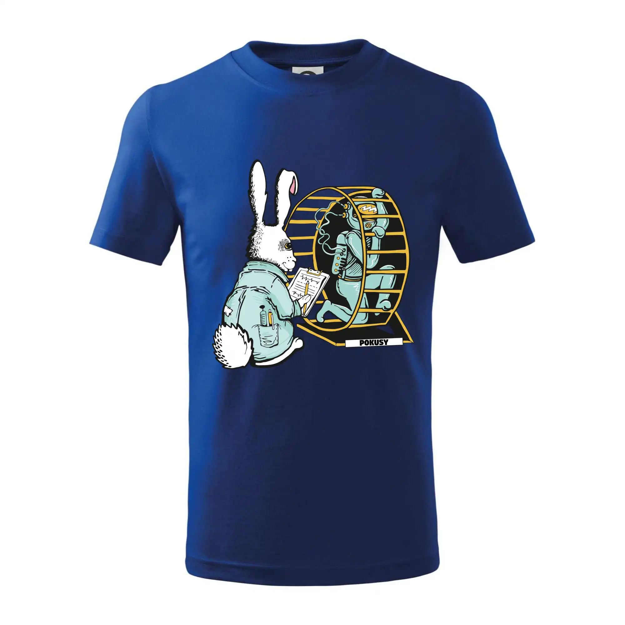 Tričká so zvieratami - Pokusy na ľuďoch (Pecka Design) - Tričko detské bavlnené