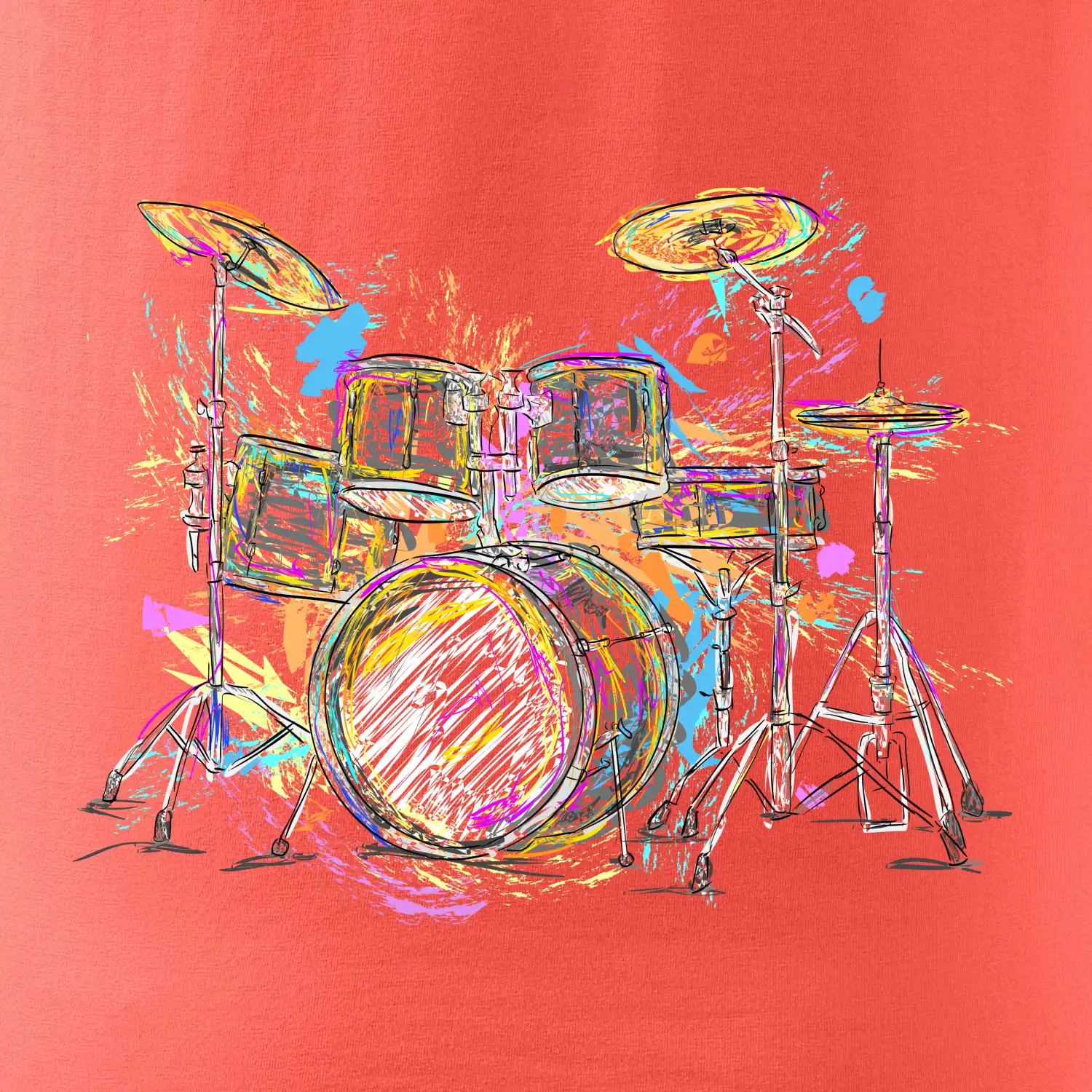 Bicí barevné splash