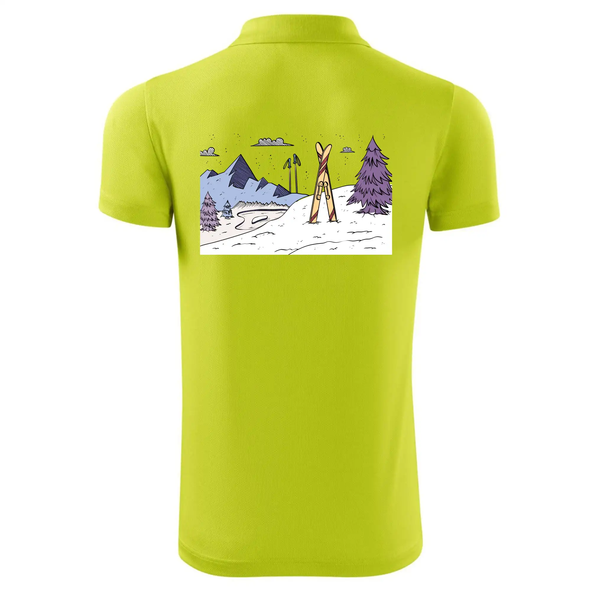 Panorama lyžování