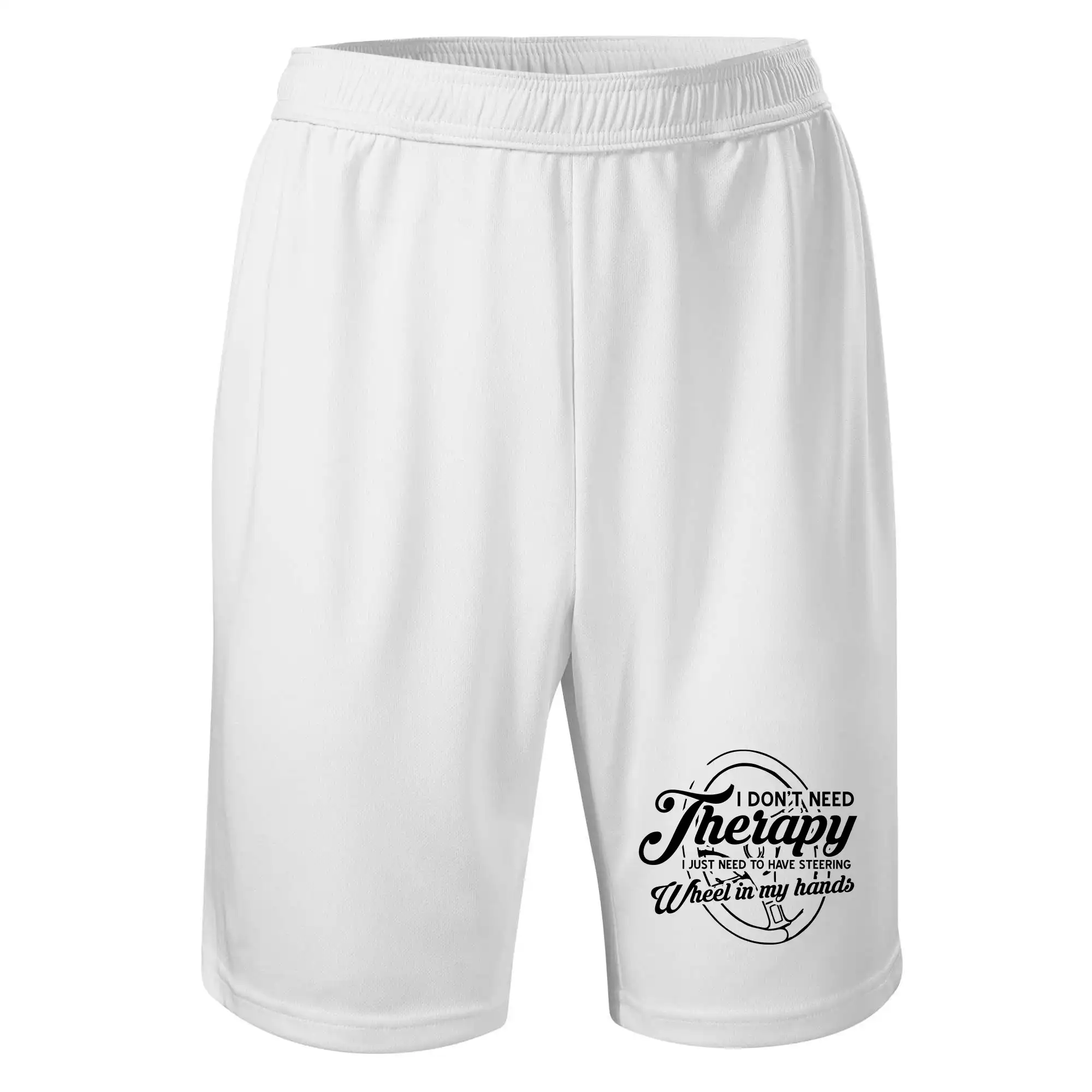 Kulatý nápis - I don't need therapy wheel in my hands