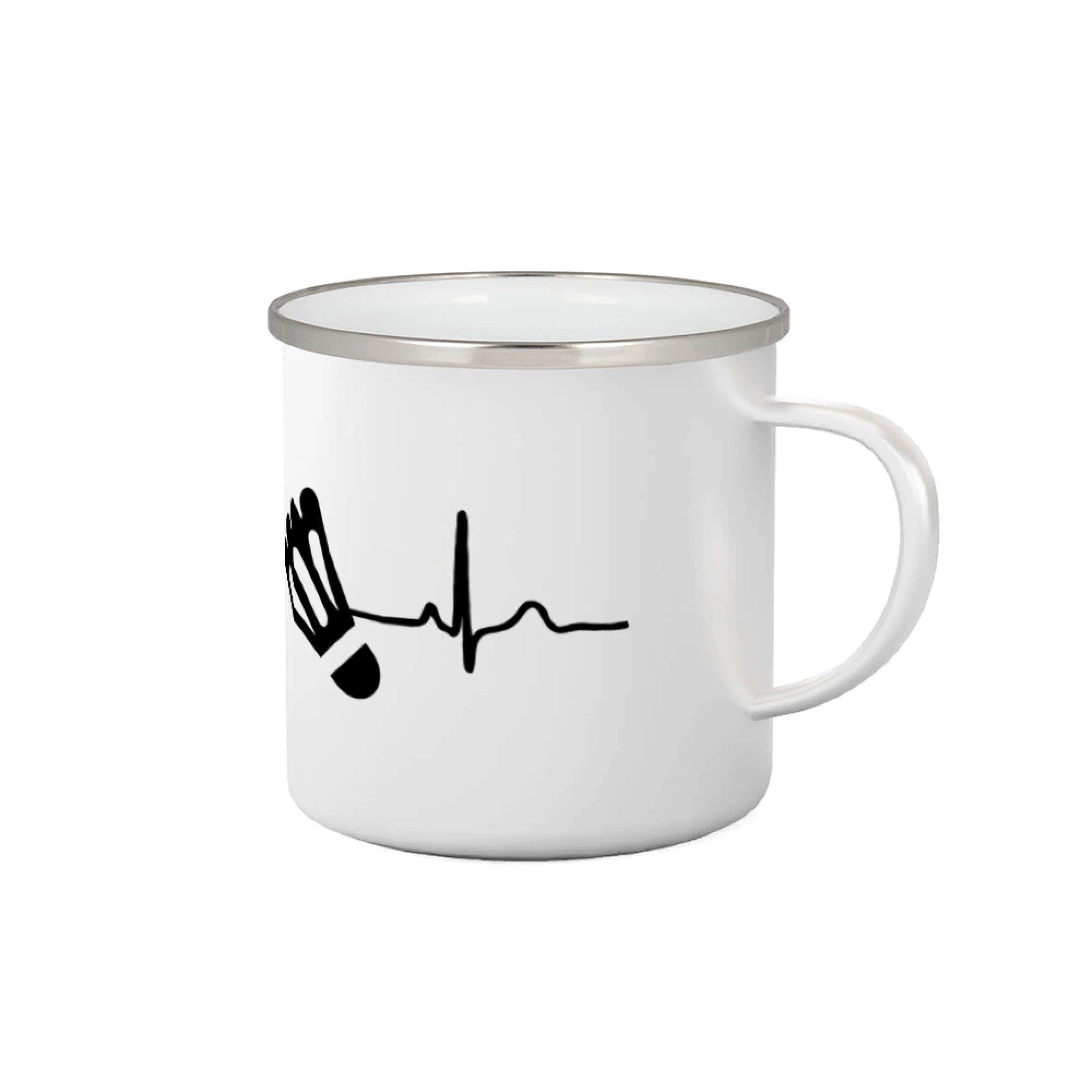 Tričká na bedminton - EKG Badminton košík - Plecháčik