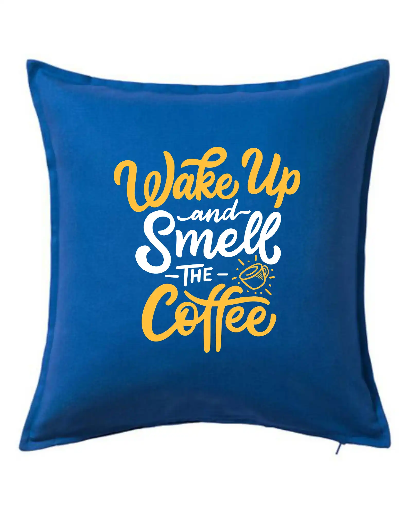 Motívy pre baristu a milovníkov kávy - Wake Up and Smell The Coffee - Vankúš 50x50