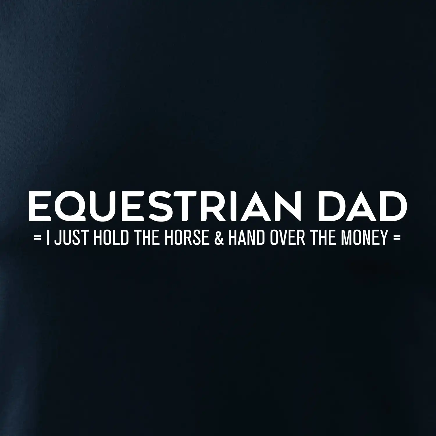 Equestrian dad