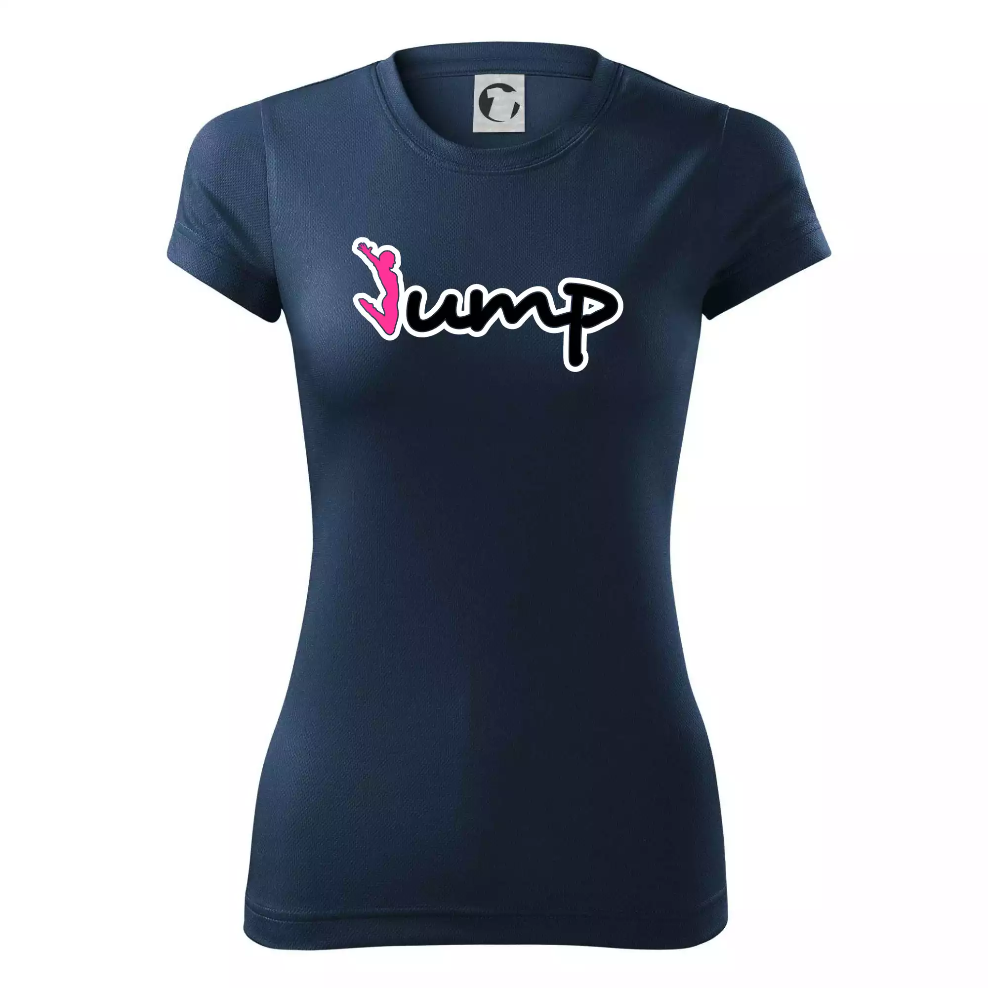 Jump - nápis a panáček