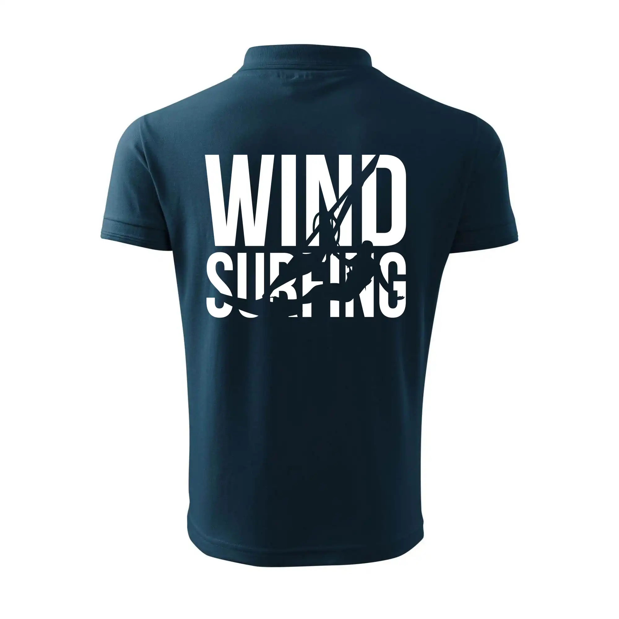 Surferske tričká - Windsurfing nápis - Polokošeľa pánska Pique Polo 203