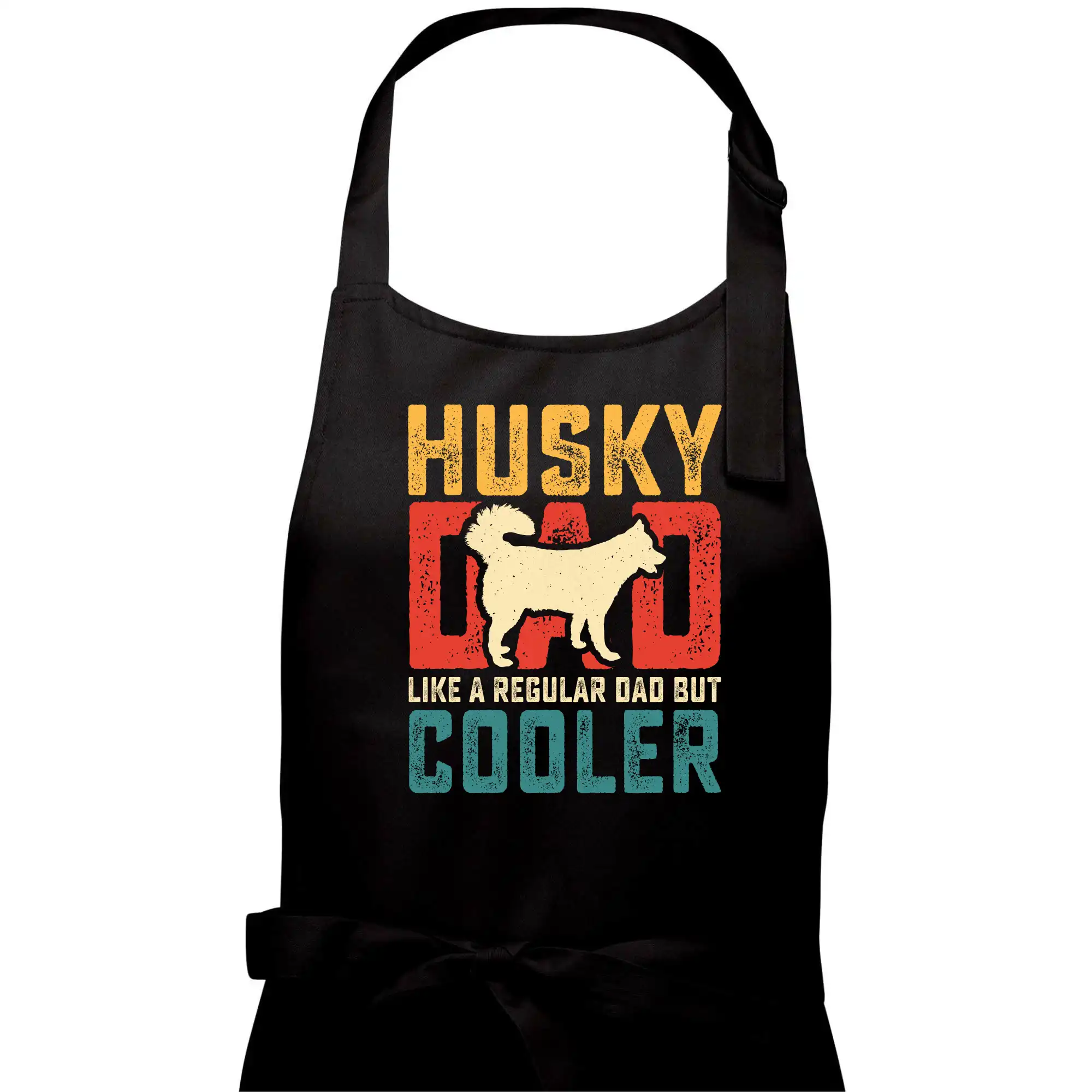 Husky dad like a regular dad but cooler