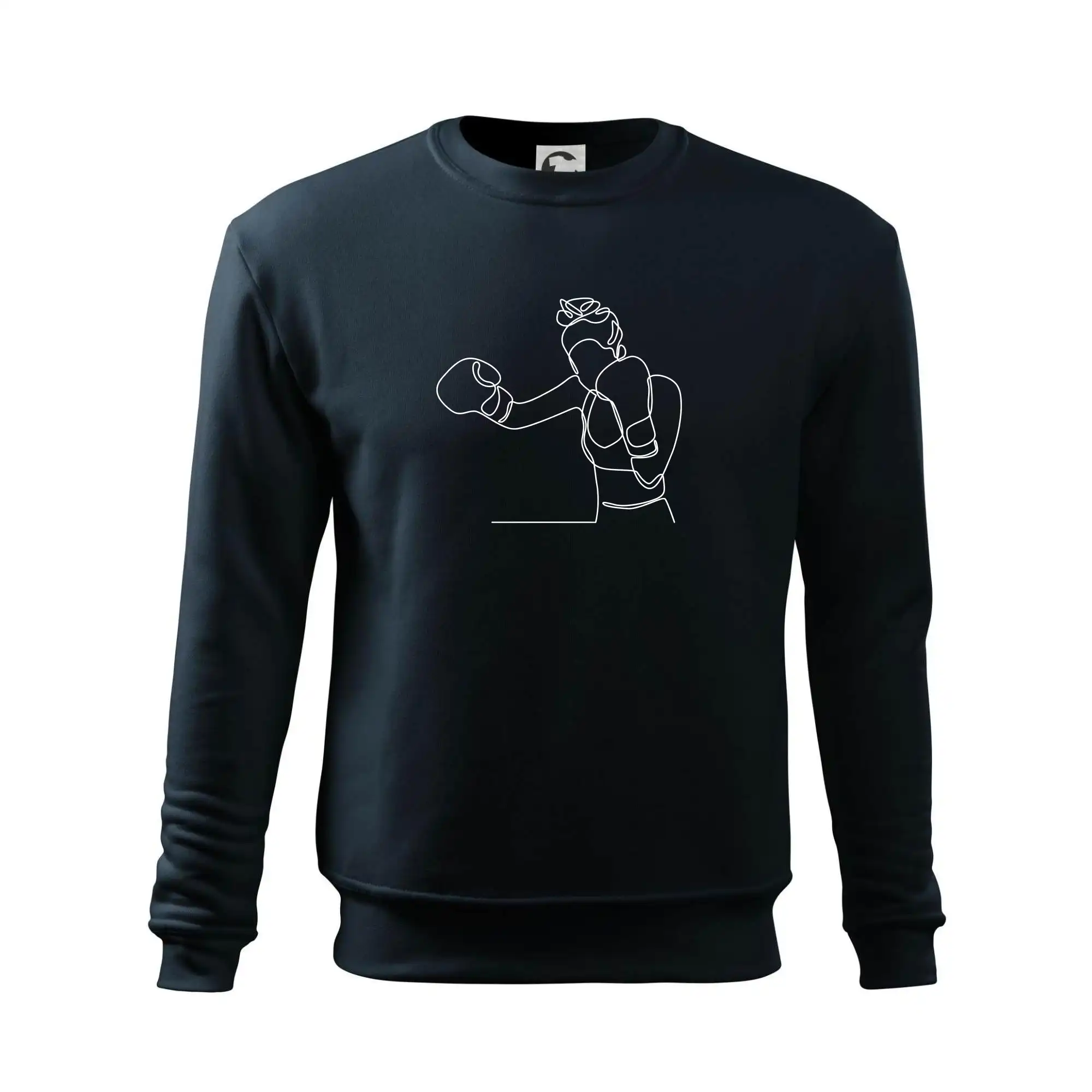 Žena boxerka jedním tahem