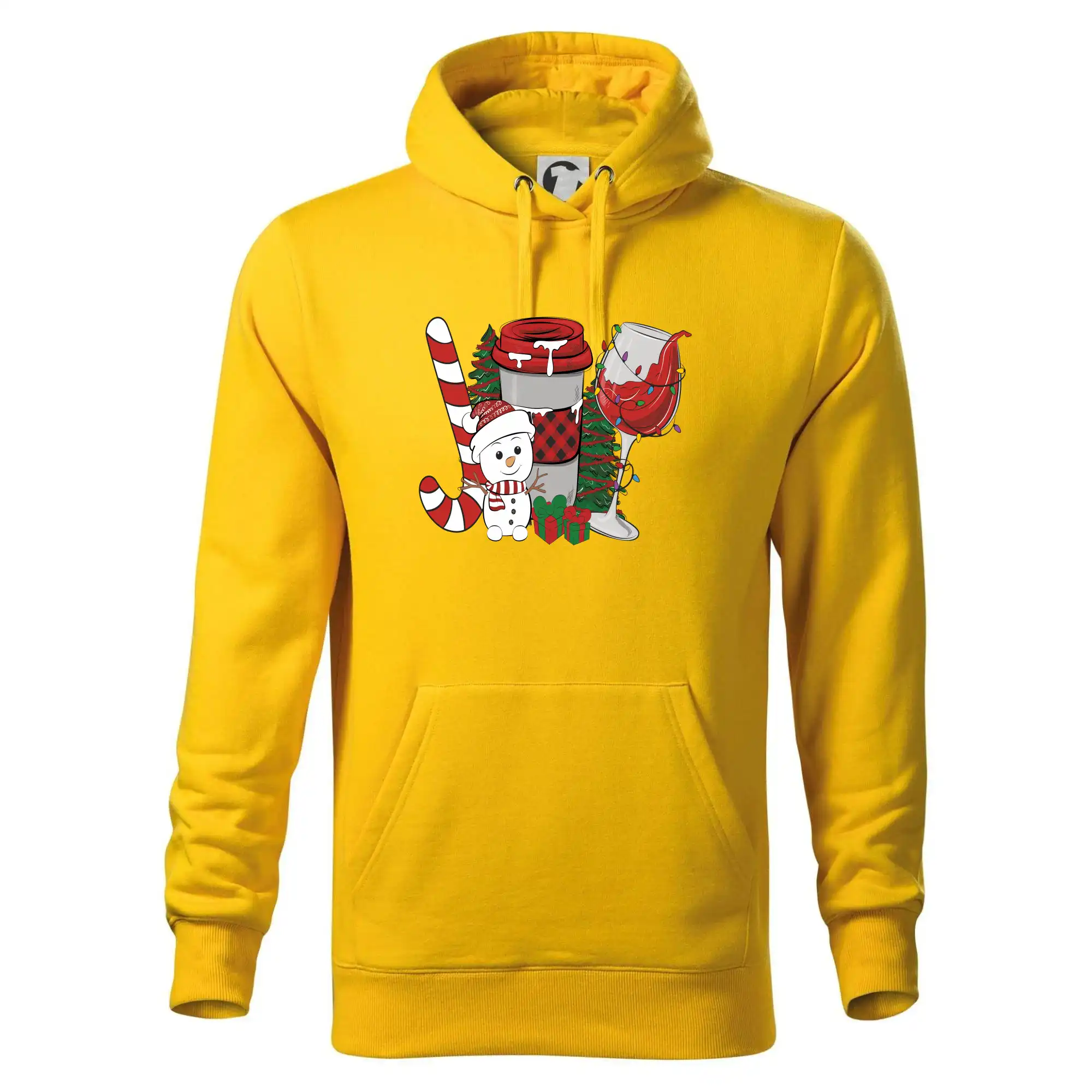 Vánoce, víno a sněhulák