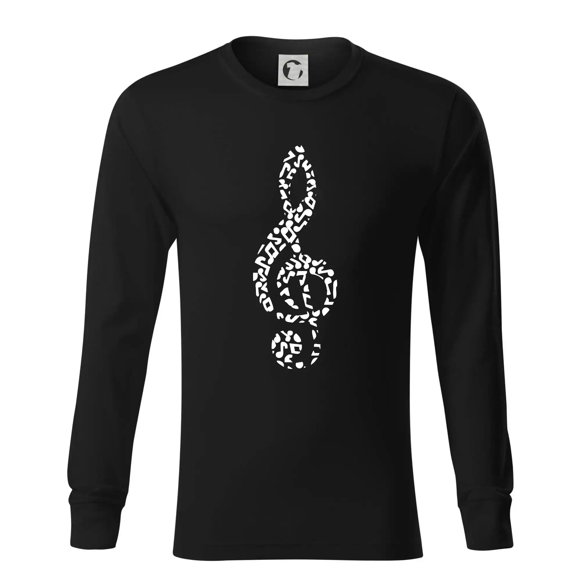 Houslový klíč z not