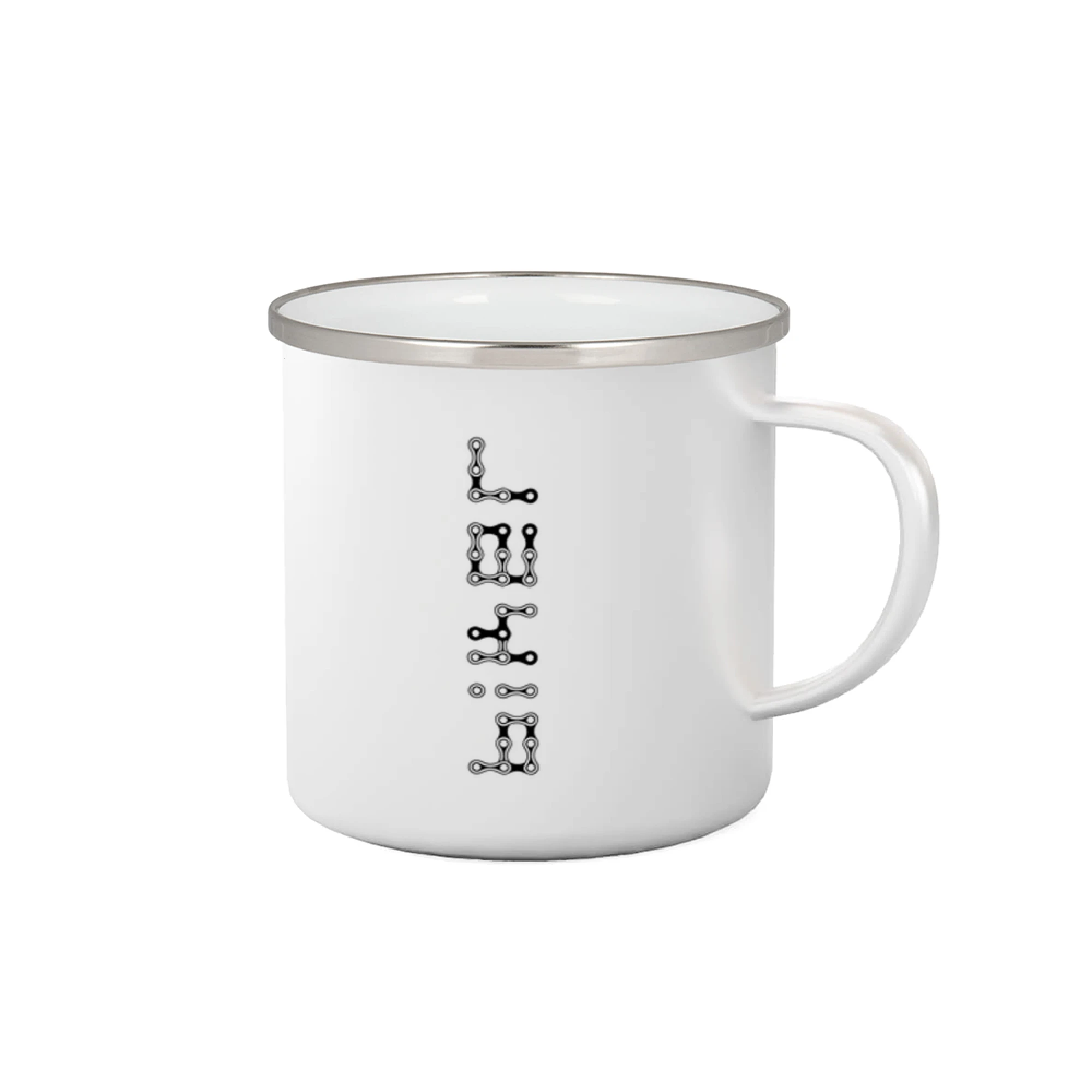 Biker nápis na výšku řetěz