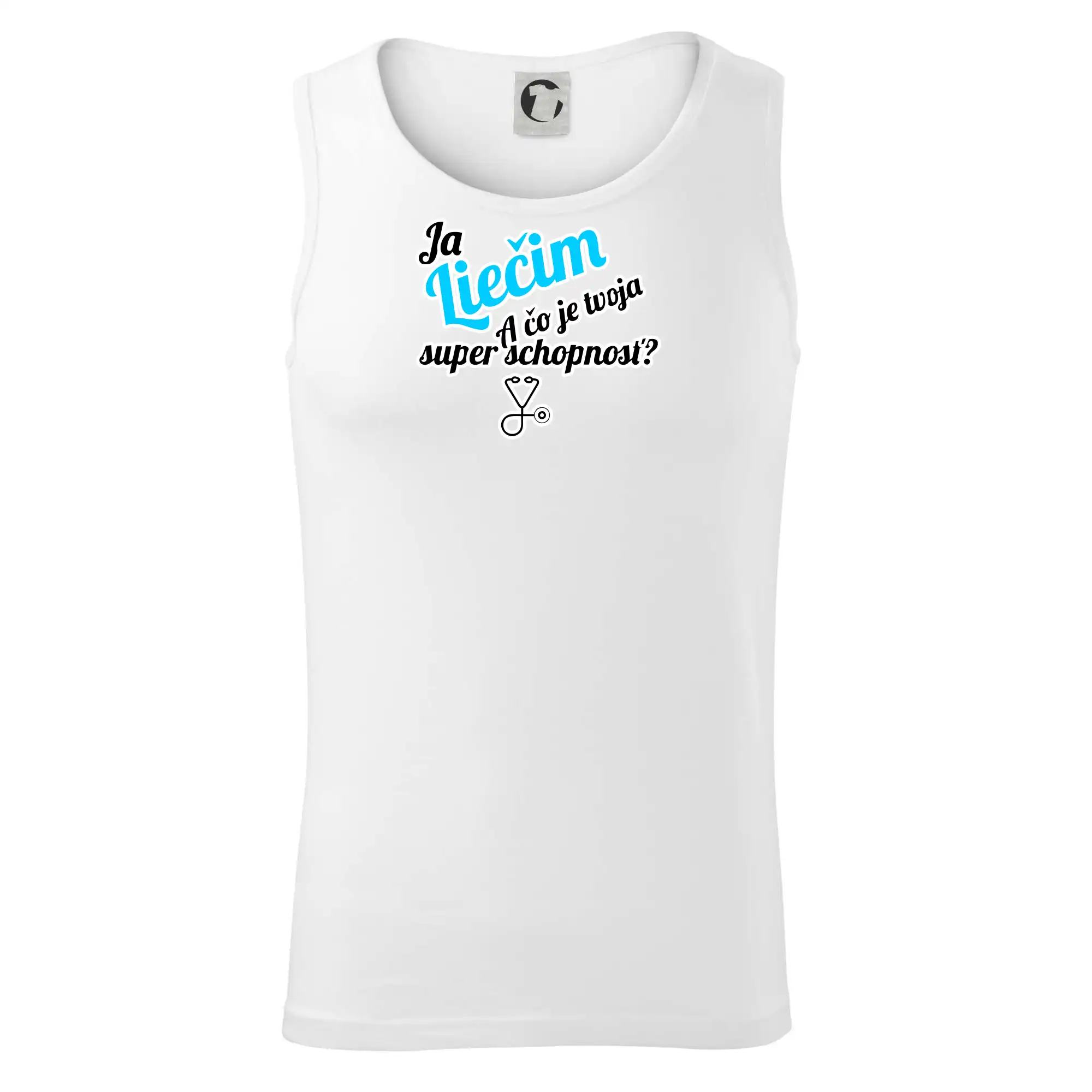 Já liečim - tvoja super schopnosť - šikmý - Tielko pánske Core