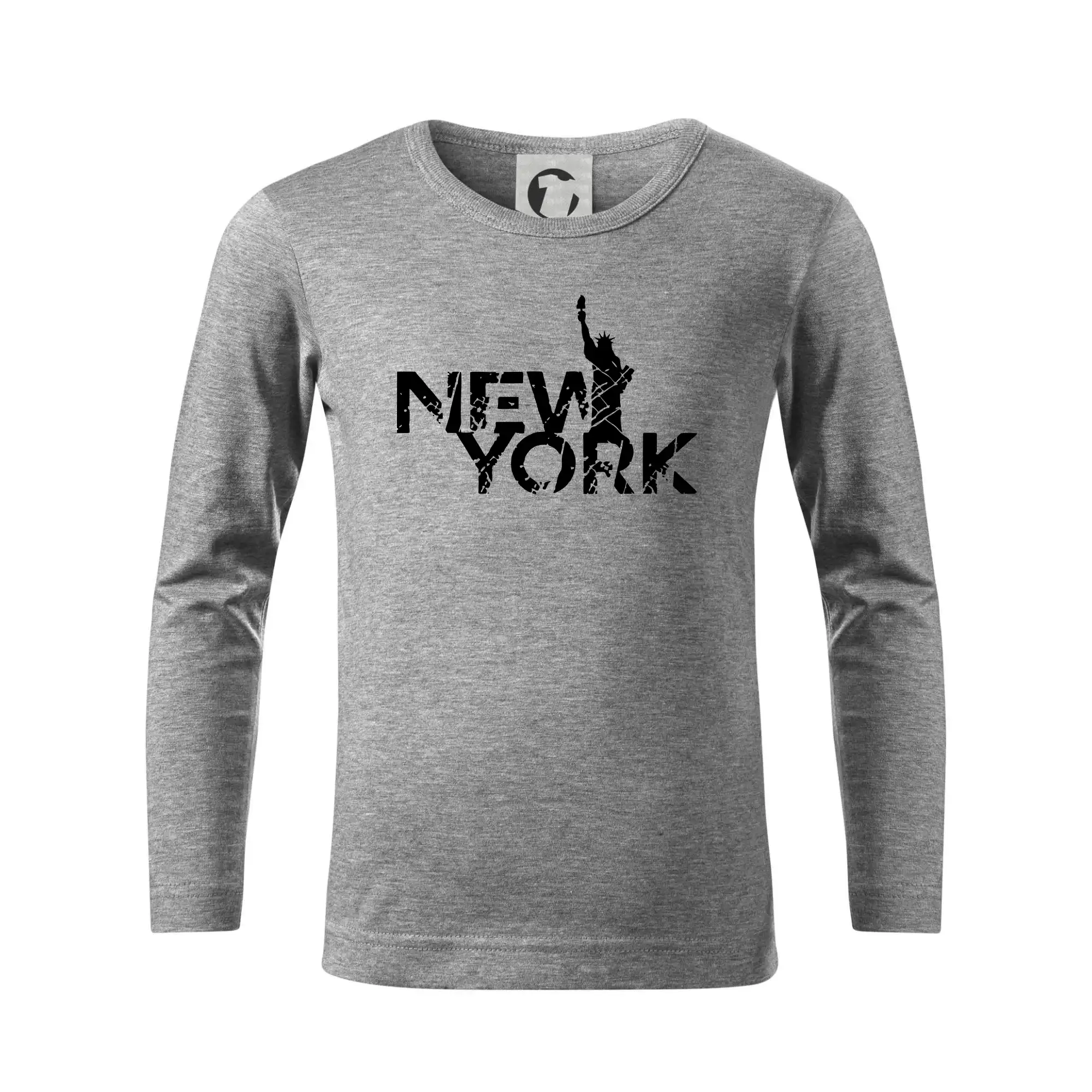 Tričká USA - New York retro - Tričko detské Long Sleeve