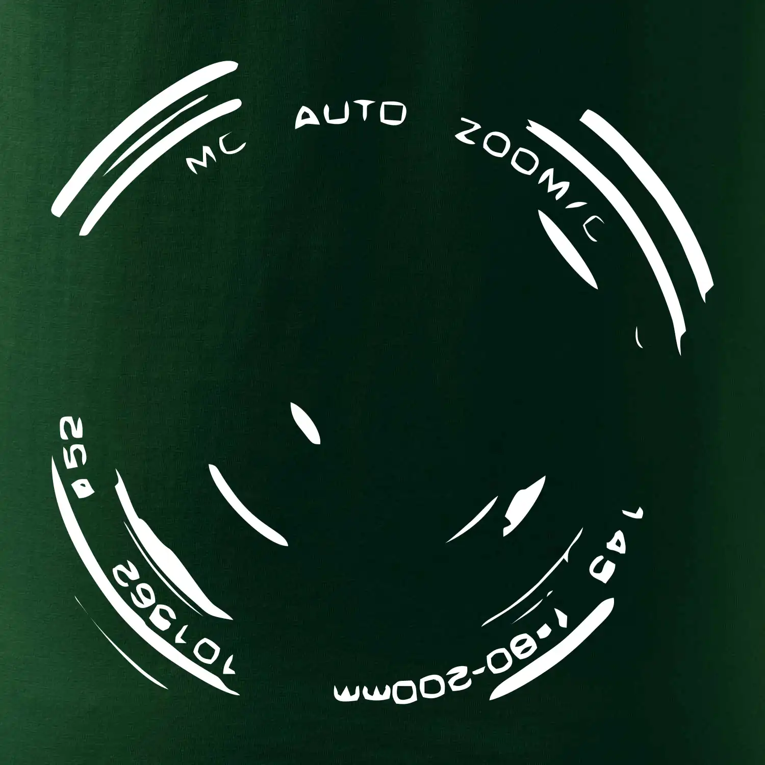 Foto objektiv obtisk