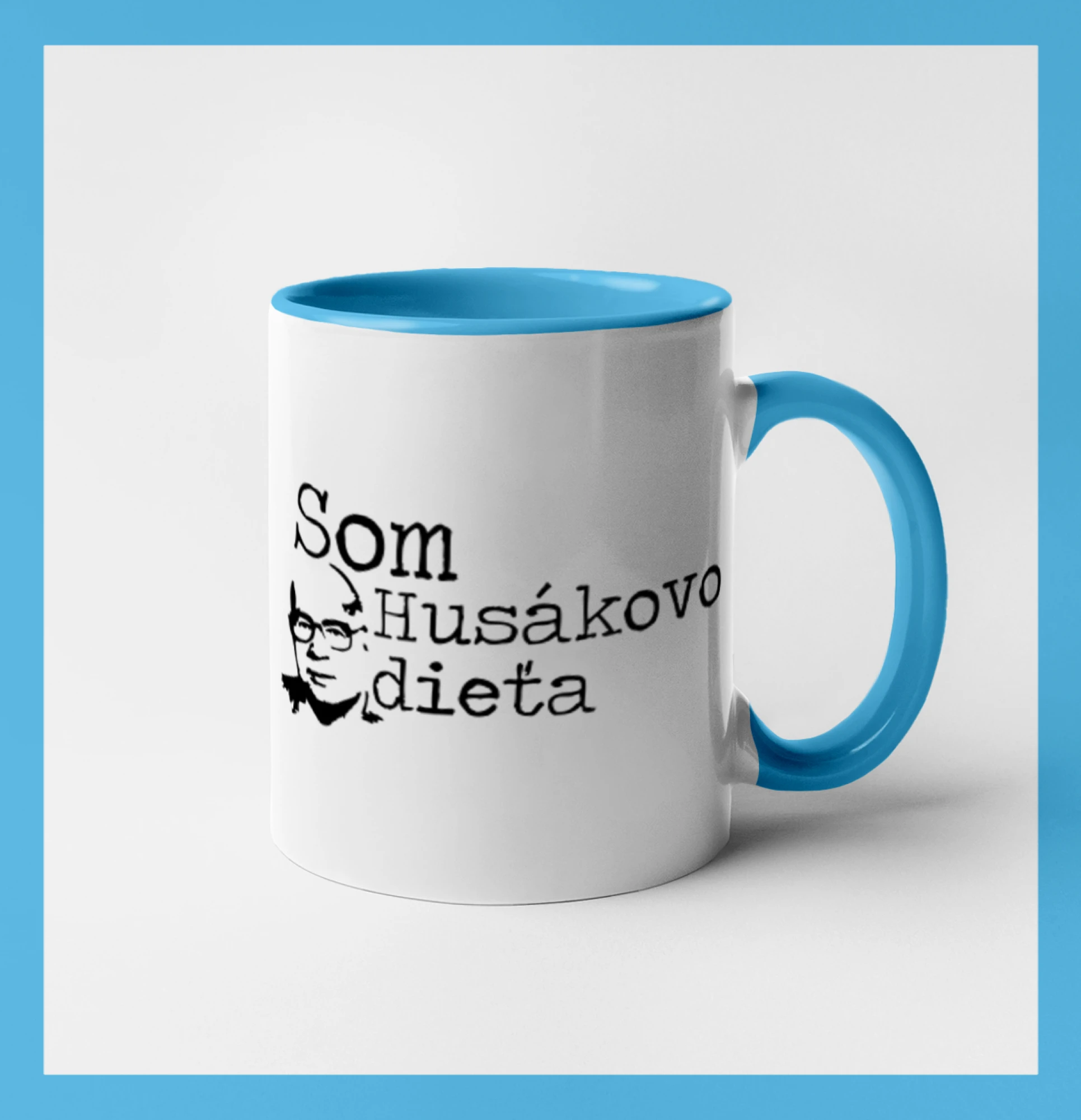 Tričká k narodeninám - Som Husákovo dieťa - Hrnček 