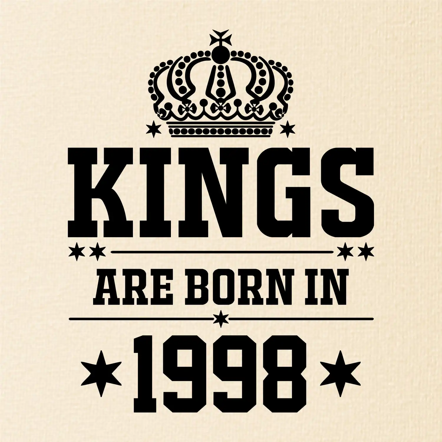 Kings are born in 1998