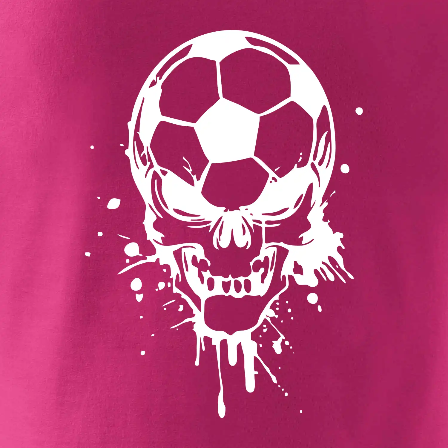 Fotbal lebka splash