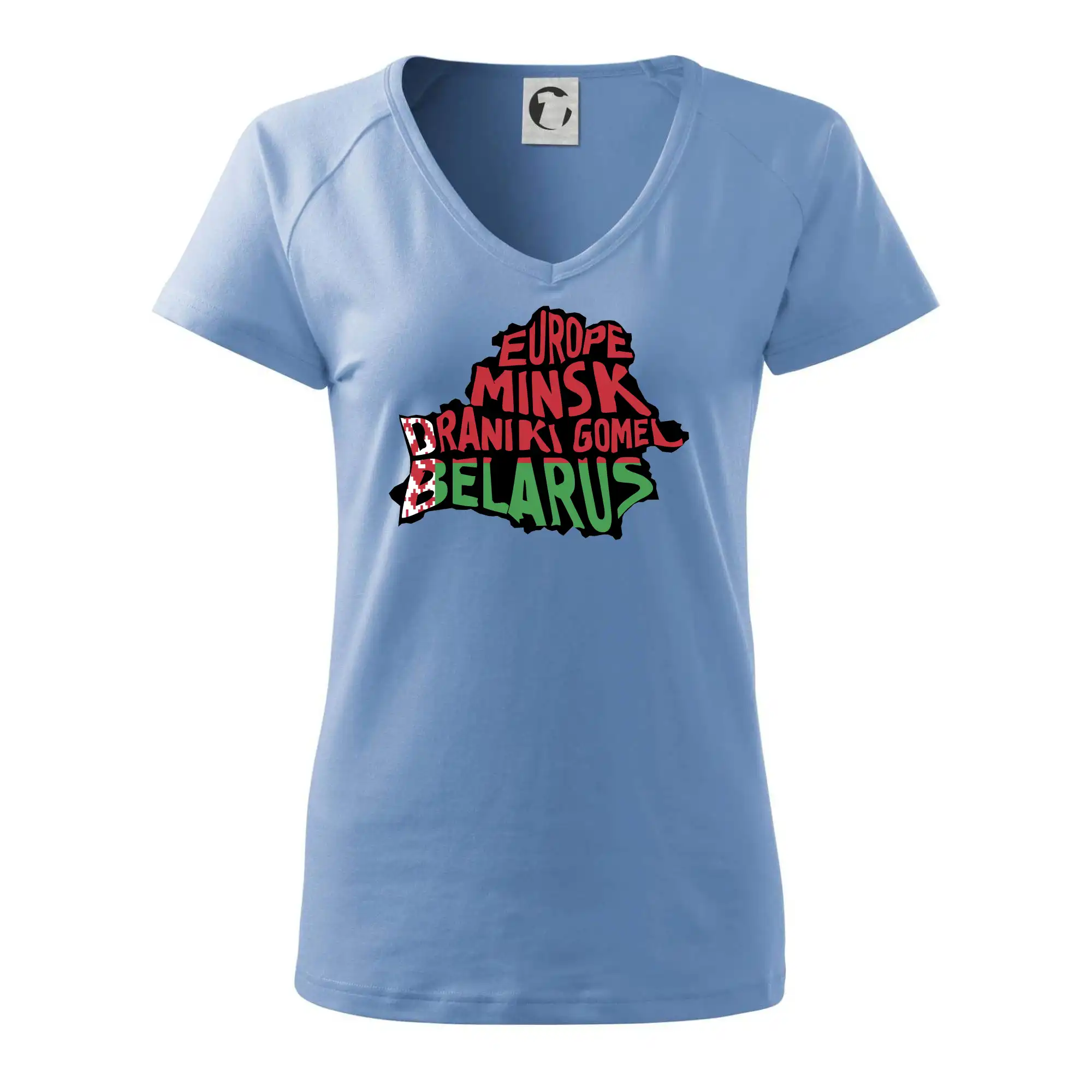 Mapy - názvy měst - Bělorusko