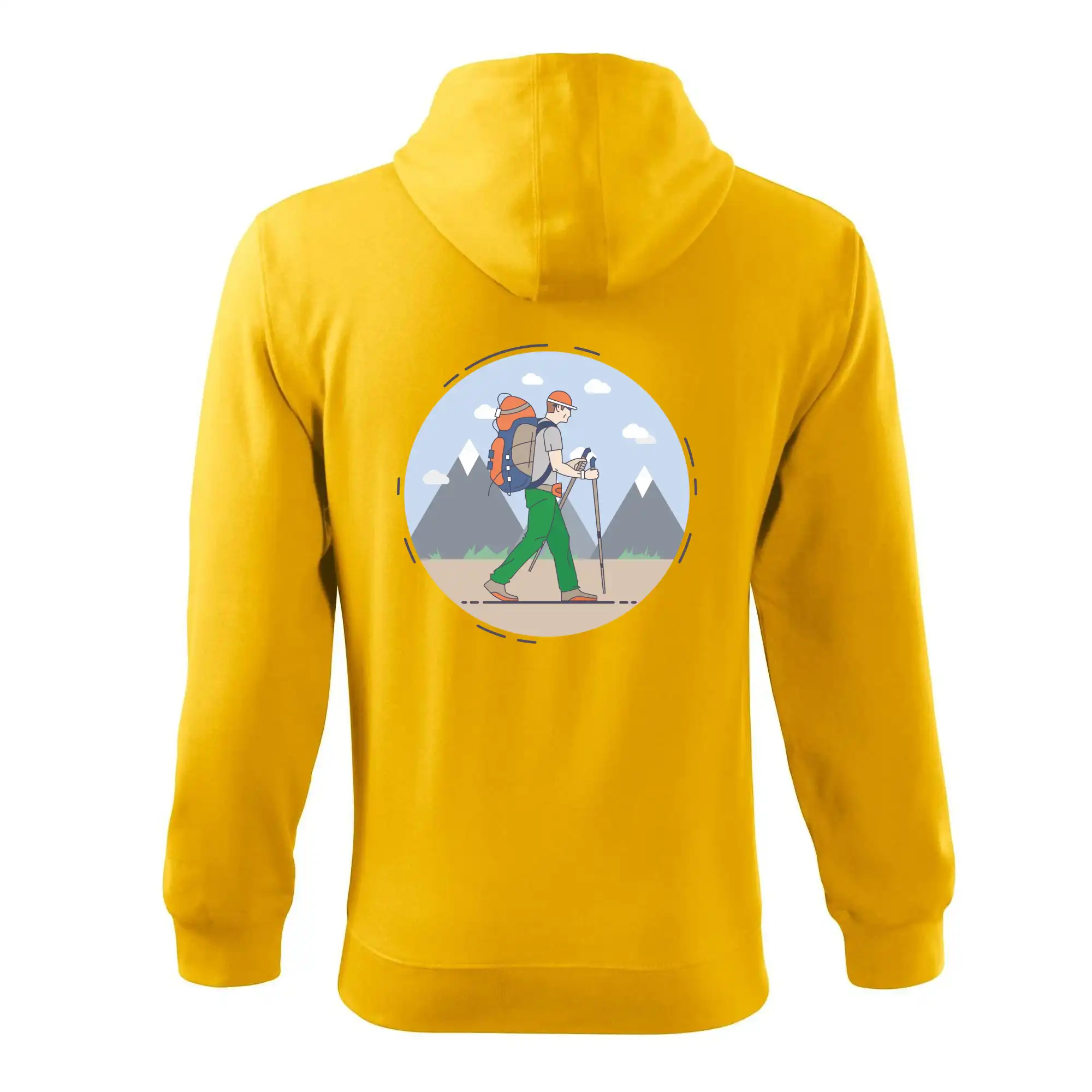 Barevný párový motiv na hory