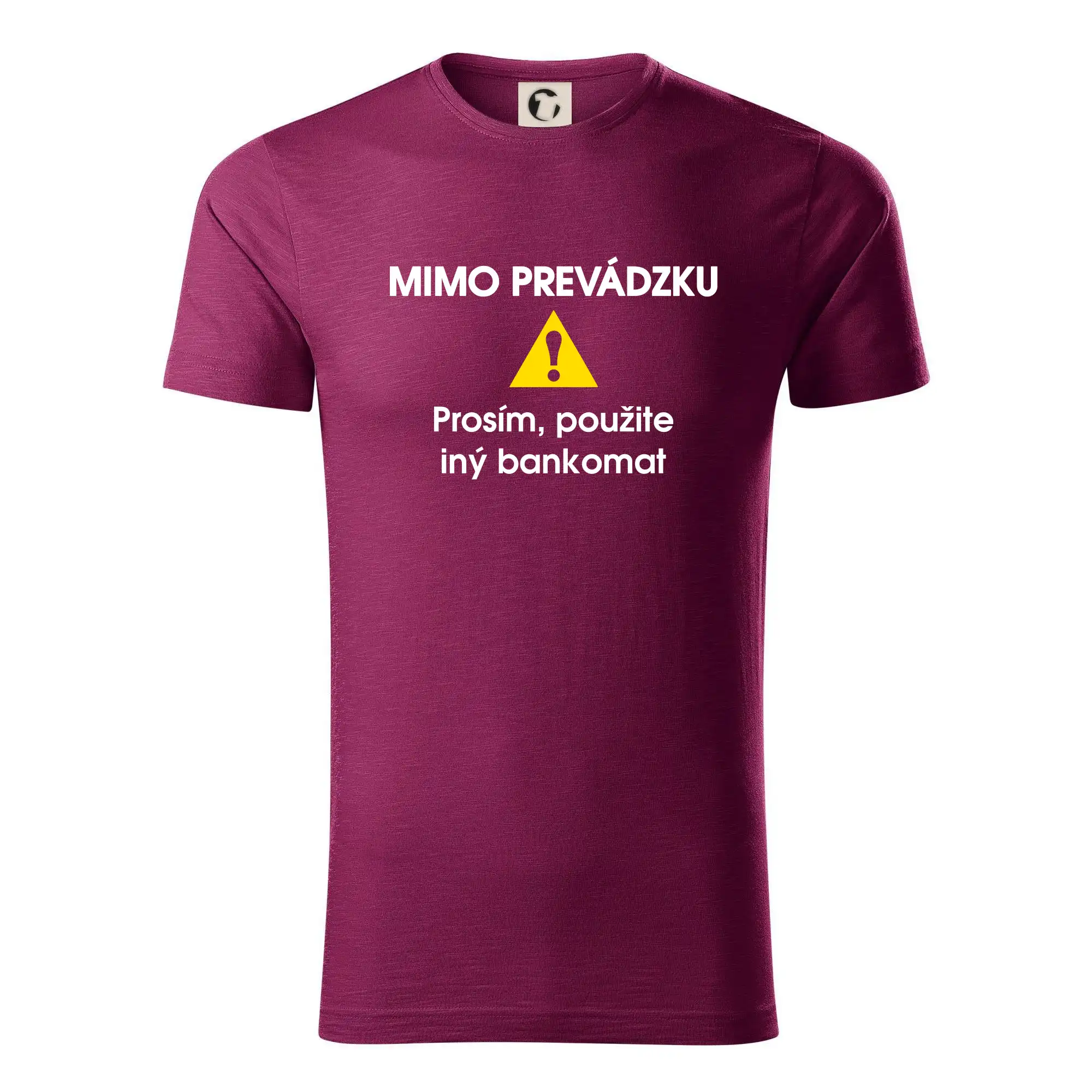 Mimo prevádzku prosím, použite iný bankomat