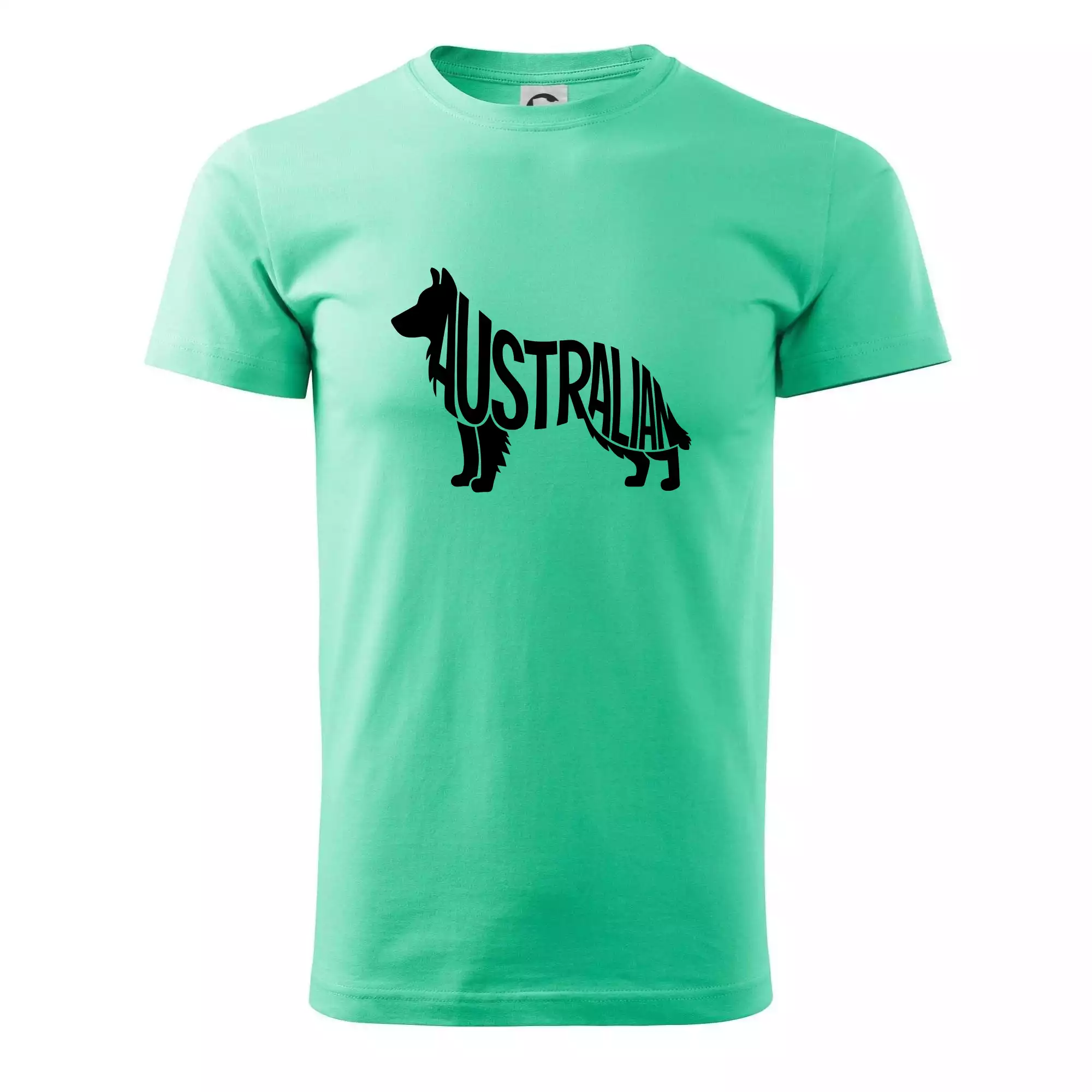 Australský Ovčák - nápis v těle