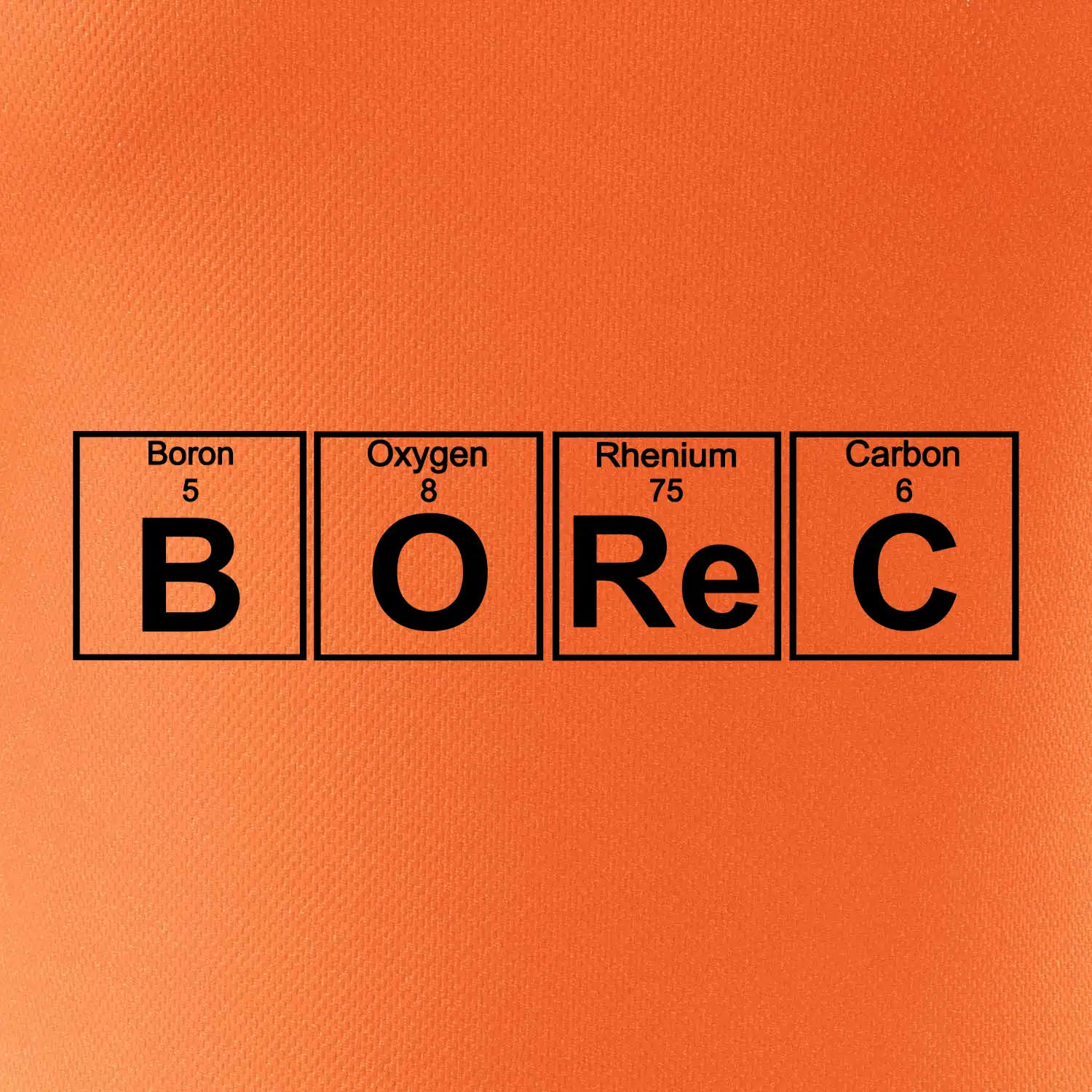 Borec - Periodická tabulka