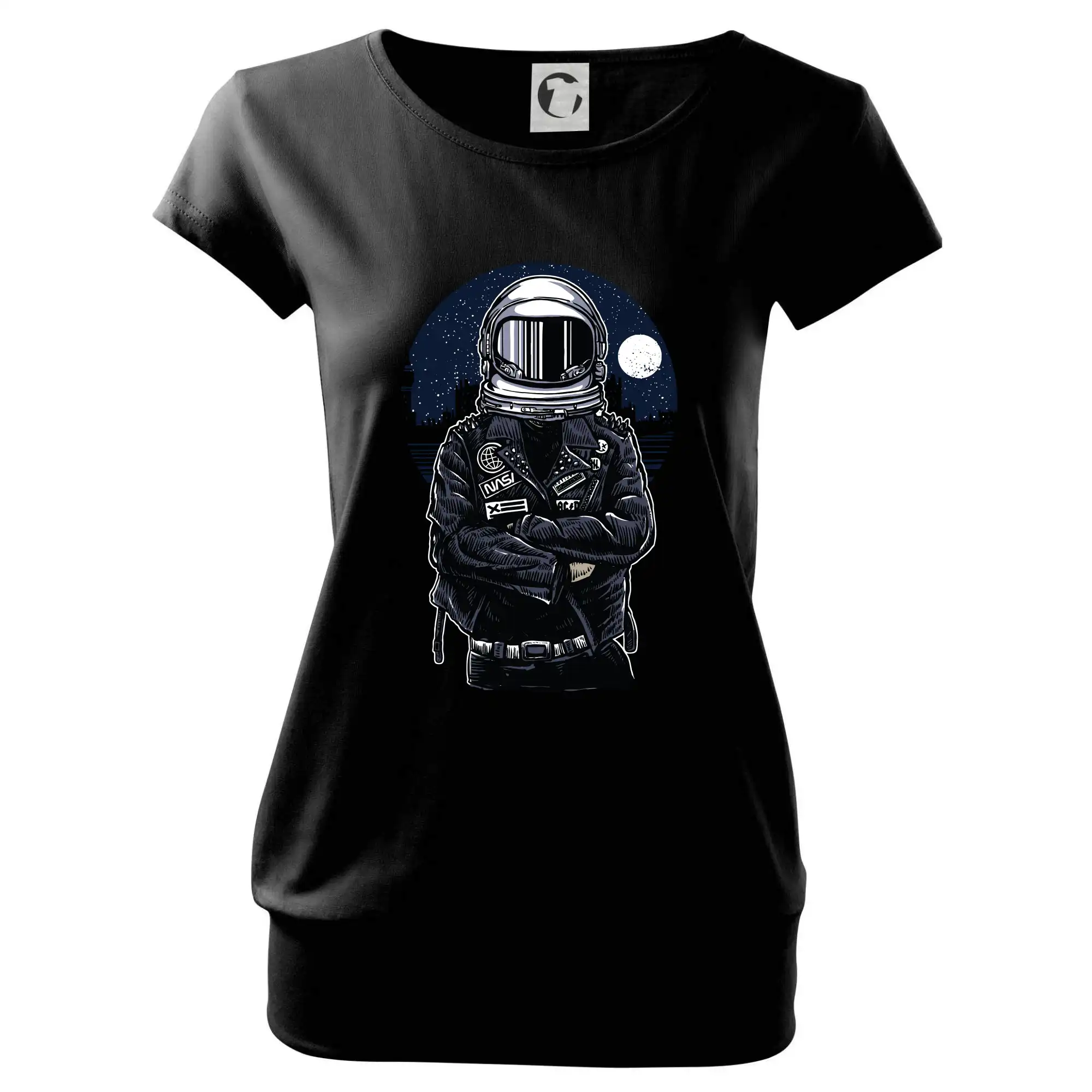 Grafické tričká - Astronaut Rebel - Voľné tričko city
