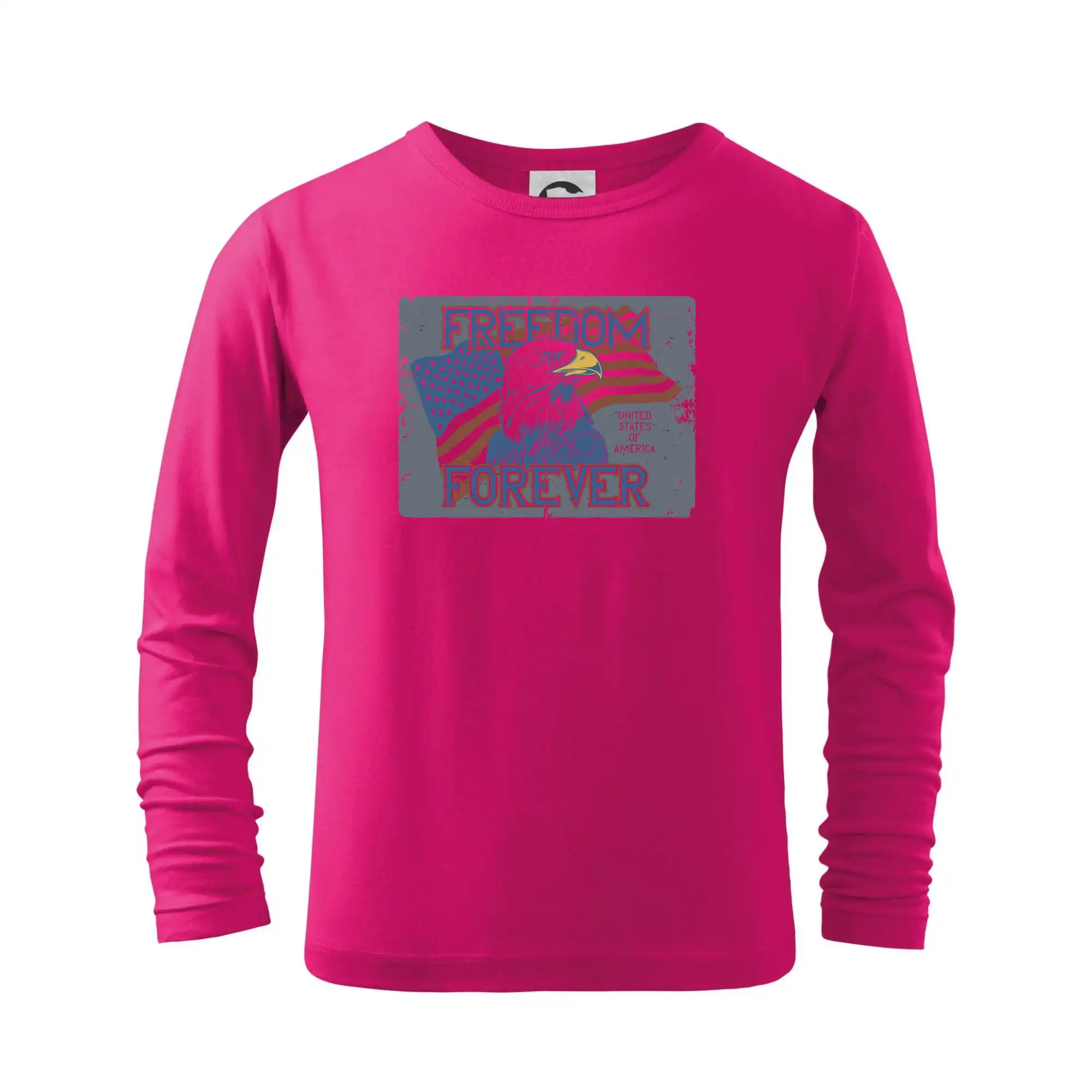 Tričká USA - Freedom forever USA - Tričko detské Long Sleeve