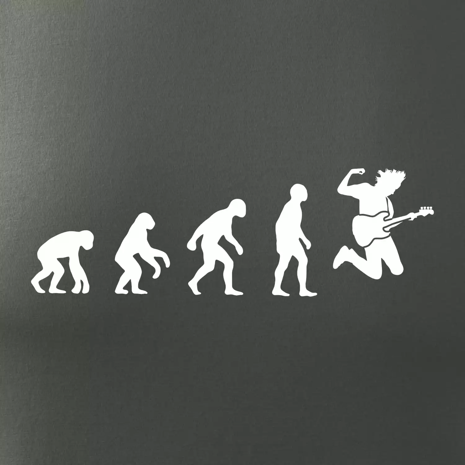 Evoluce kytarista - výskok