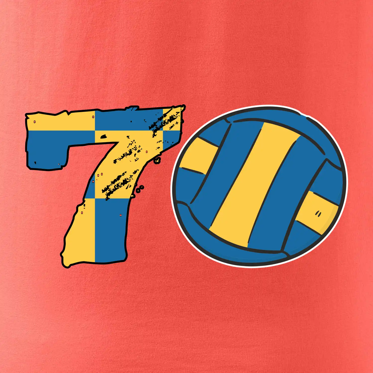 Volejbal kulaté narozeniny 70