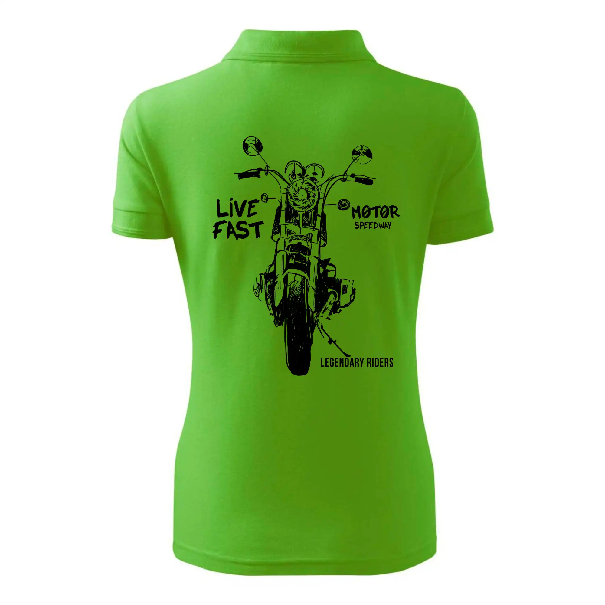 Motorka kresba live fast