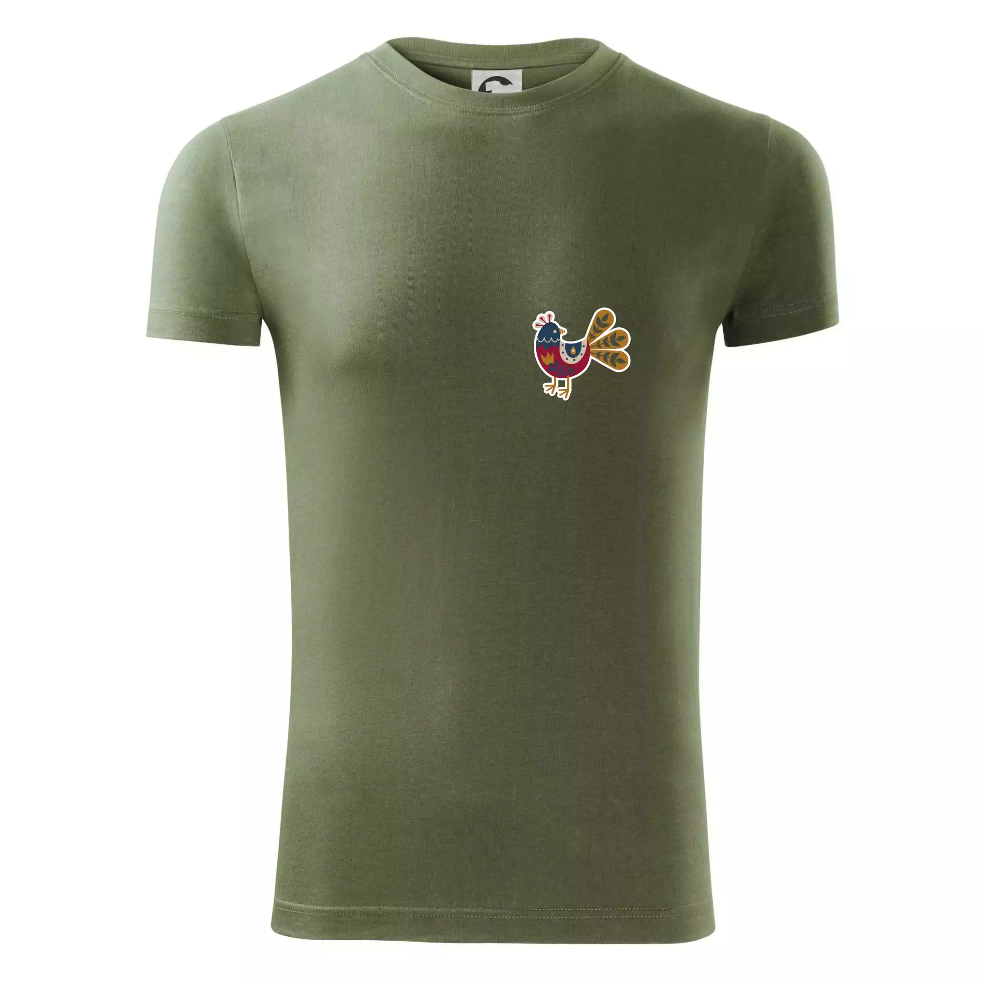 Folklor na prsu slepice