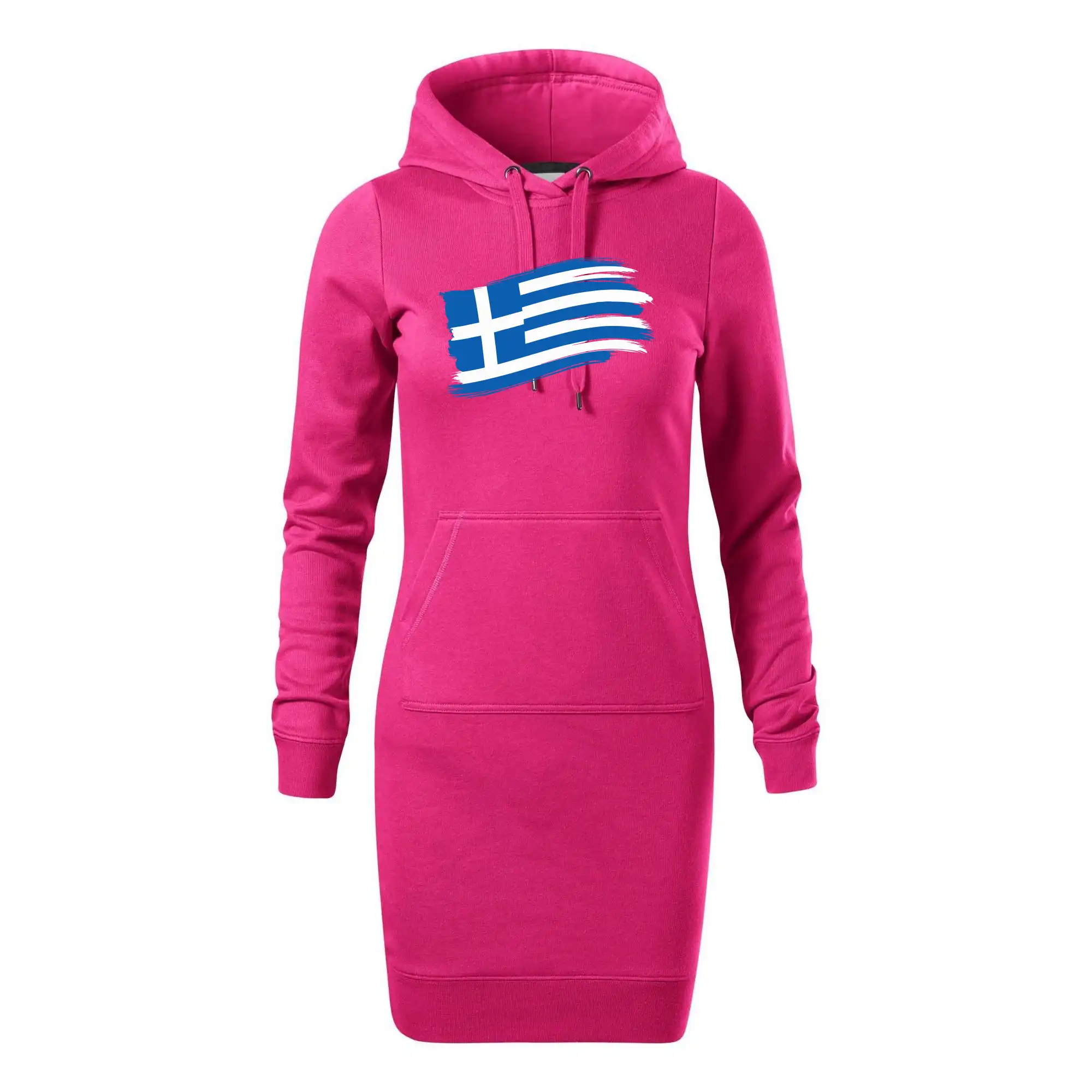 Řecko vlajka - štětkou