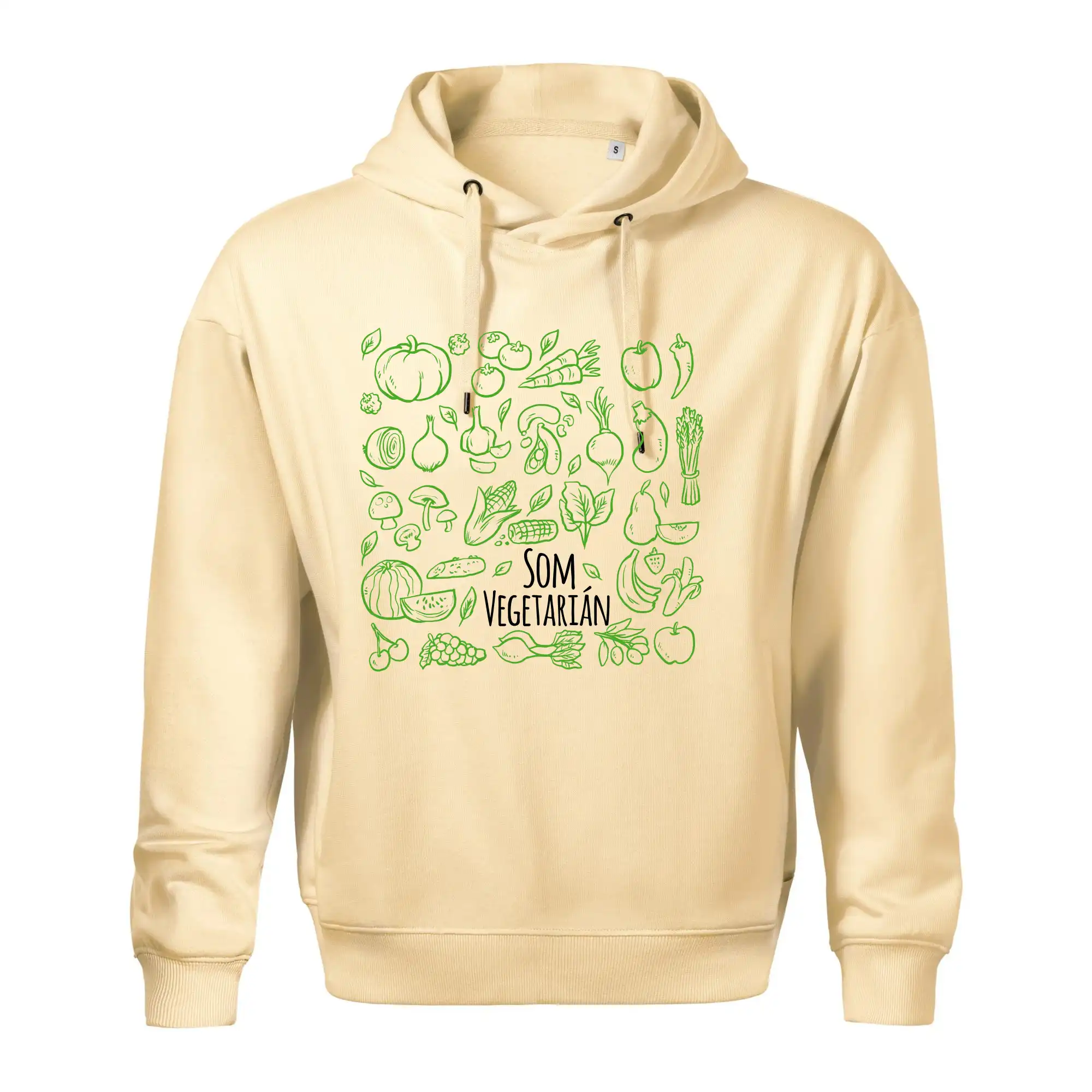 Som vegetarián - zelenina vo štvorci