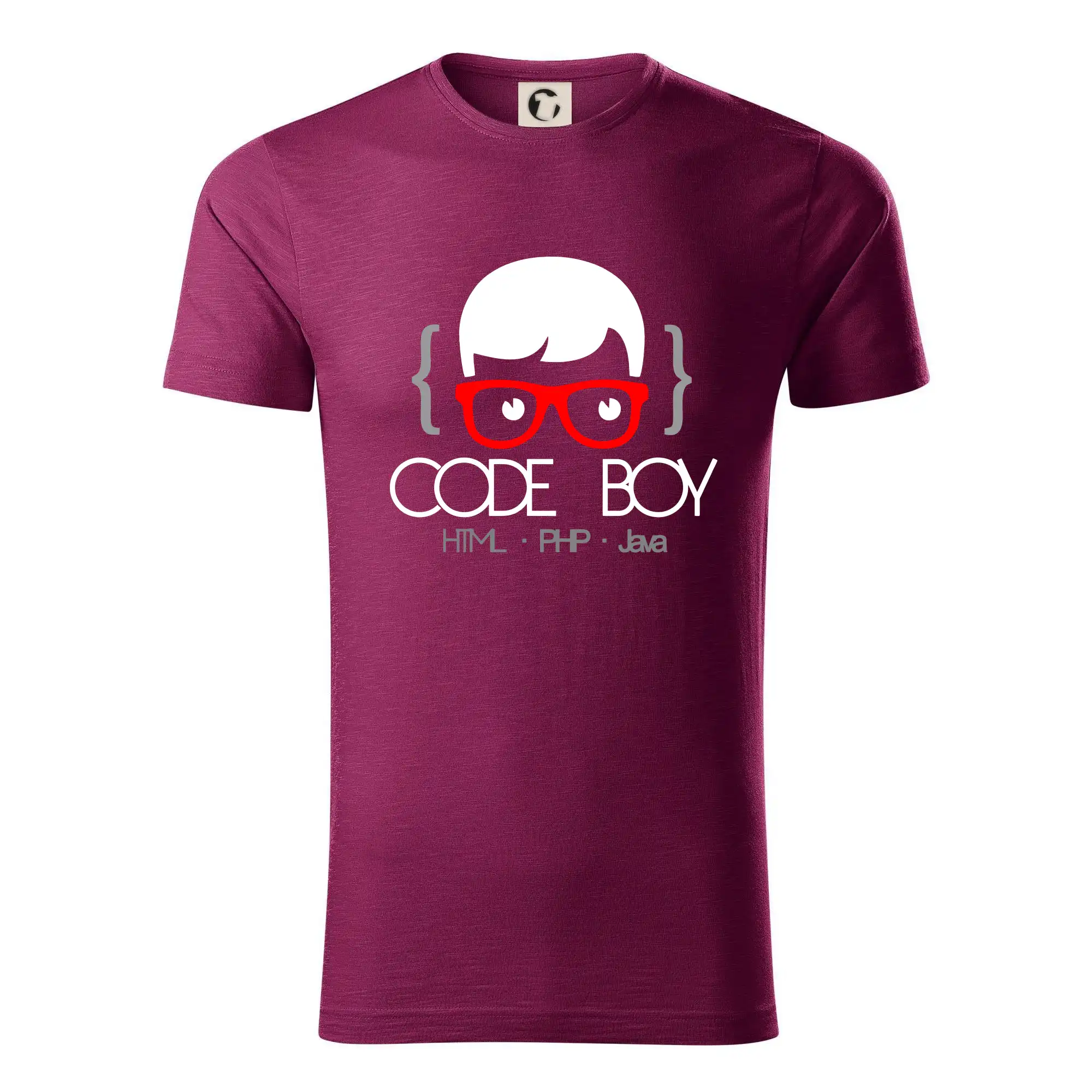 Tričká pre ajťákov - Code Boy - Tričko z organickej bavlny