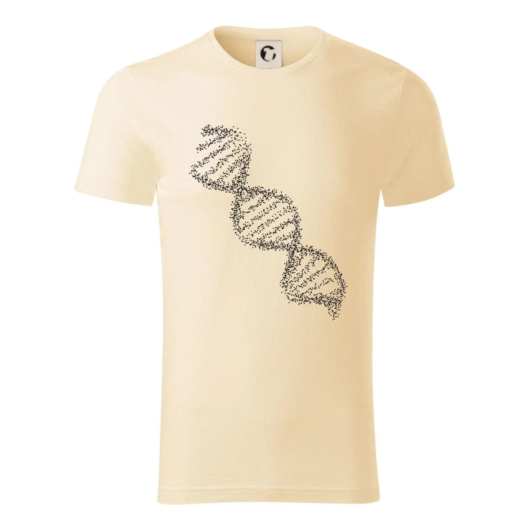 DNA čiernobiele - Tričko z organickej bavlny