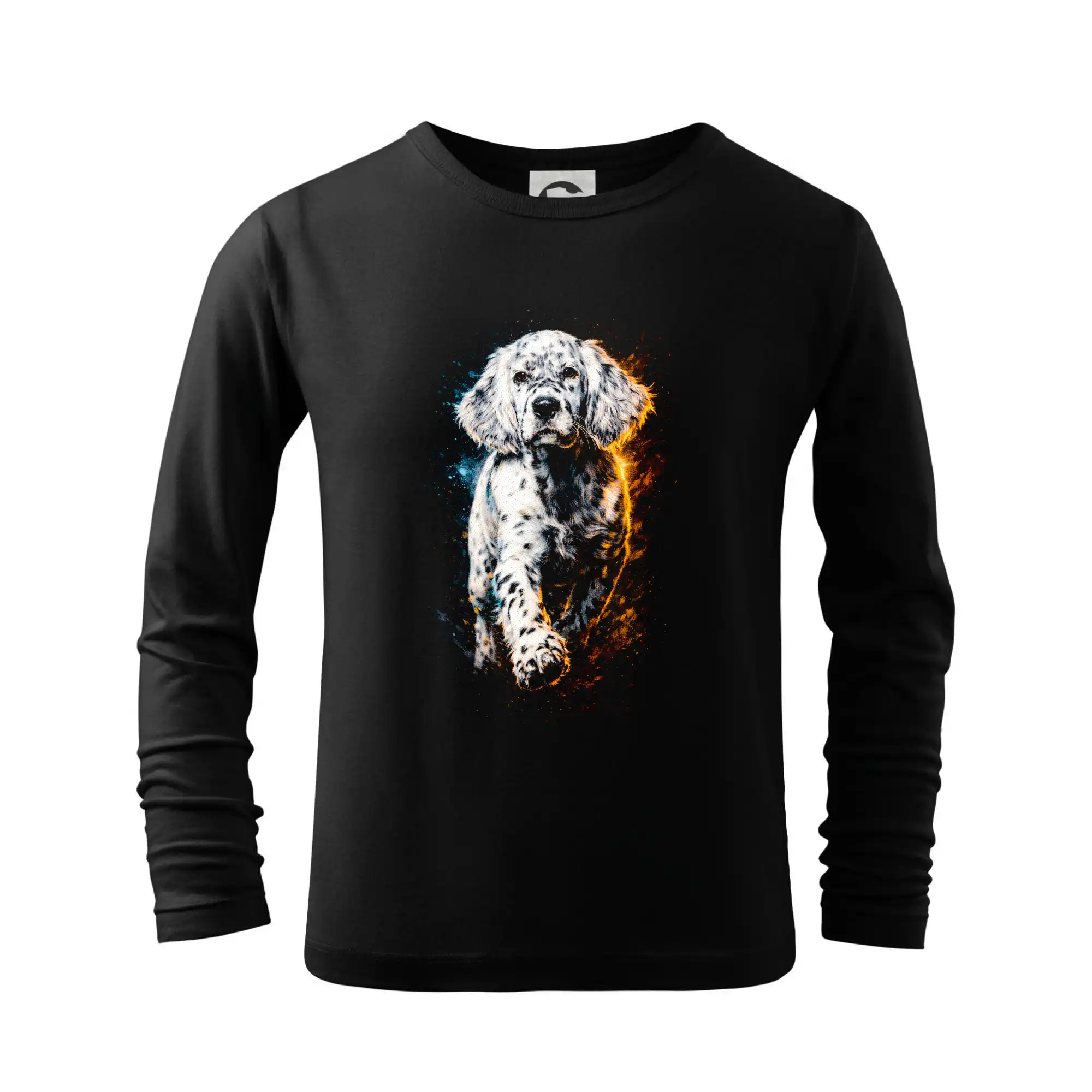 Ostatné psie plemená - Obrázok poltón francúzsky stavač - Tričko detské Long Sleeve